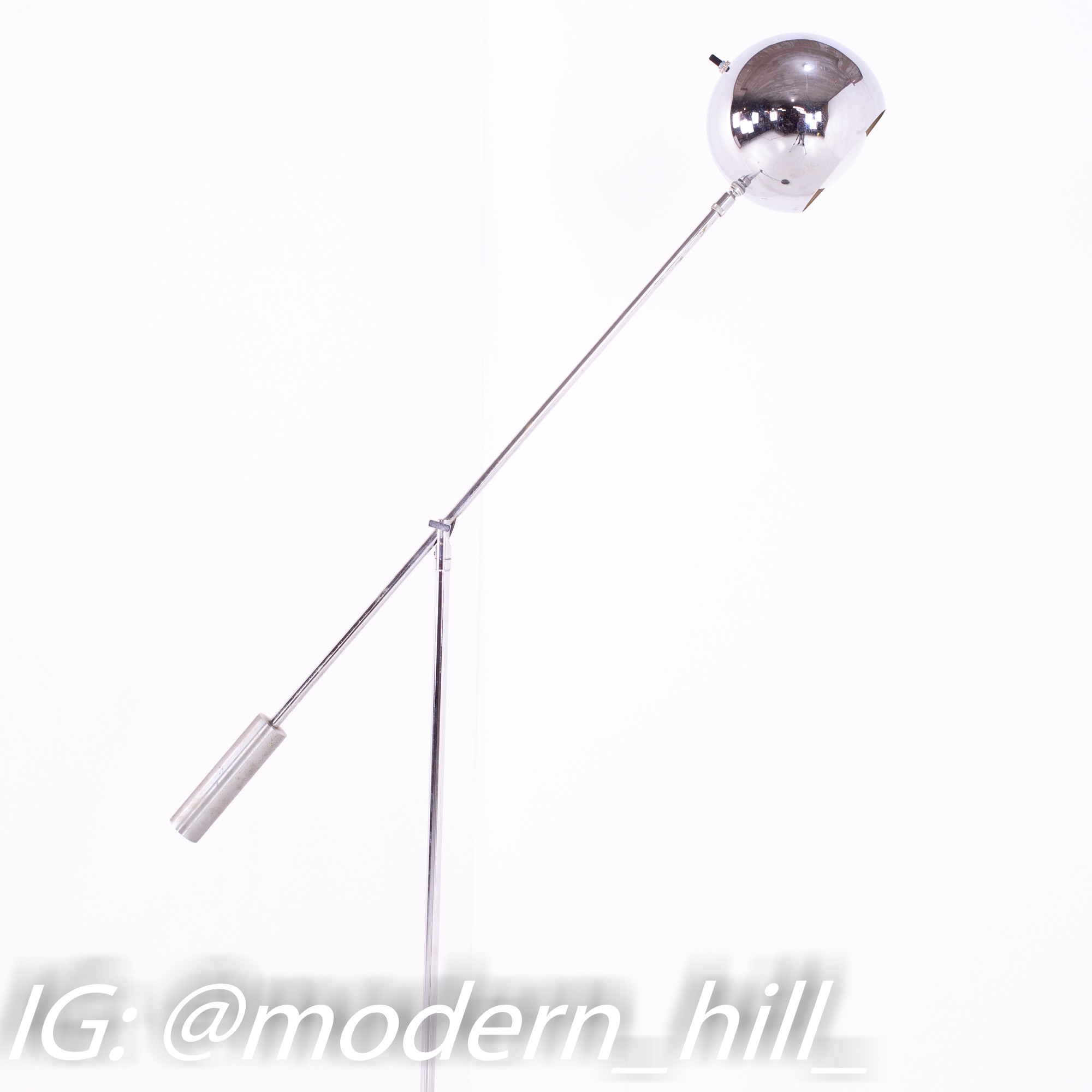 Images | Mid Century Modern Furniture - Mid Century Furniture Chicago Robert Sonneman Style Mid Century Chrome Globe Floor Lamp