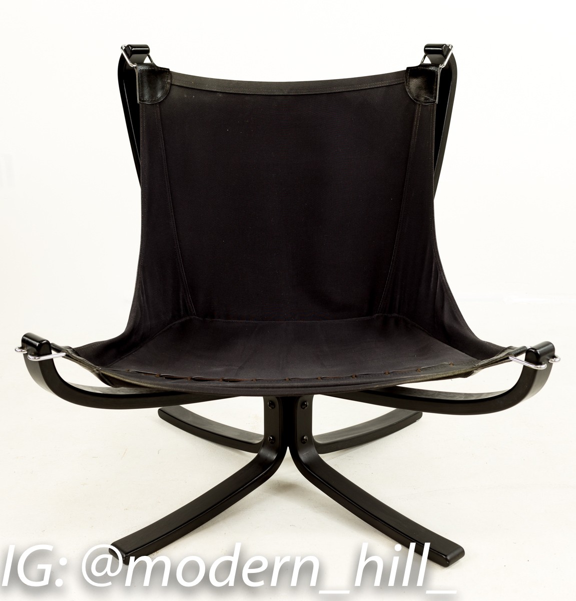 Sigurd Ressell Lowback Falcon Lounge Chair