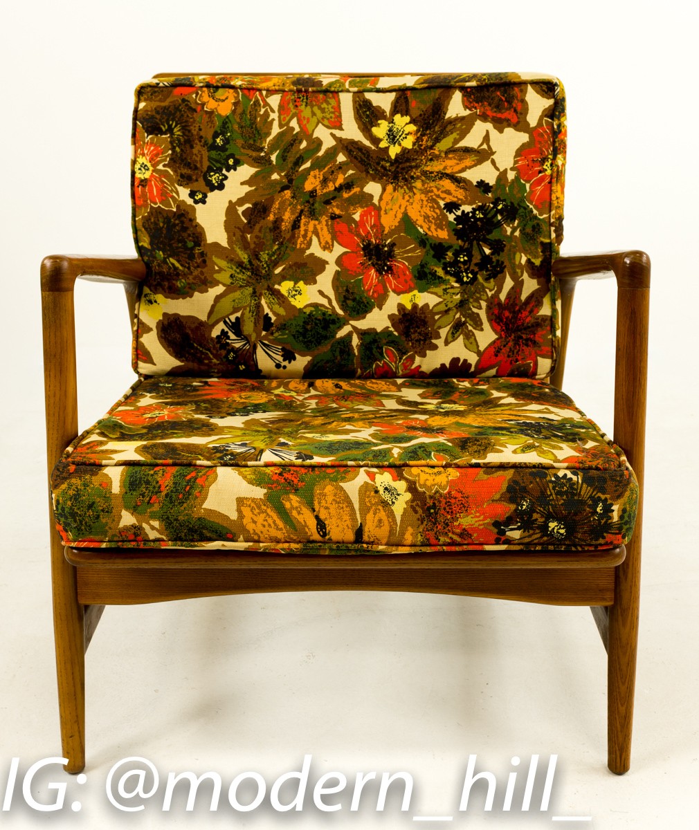Kofod Larsen Style Reclining Lounge Chairs