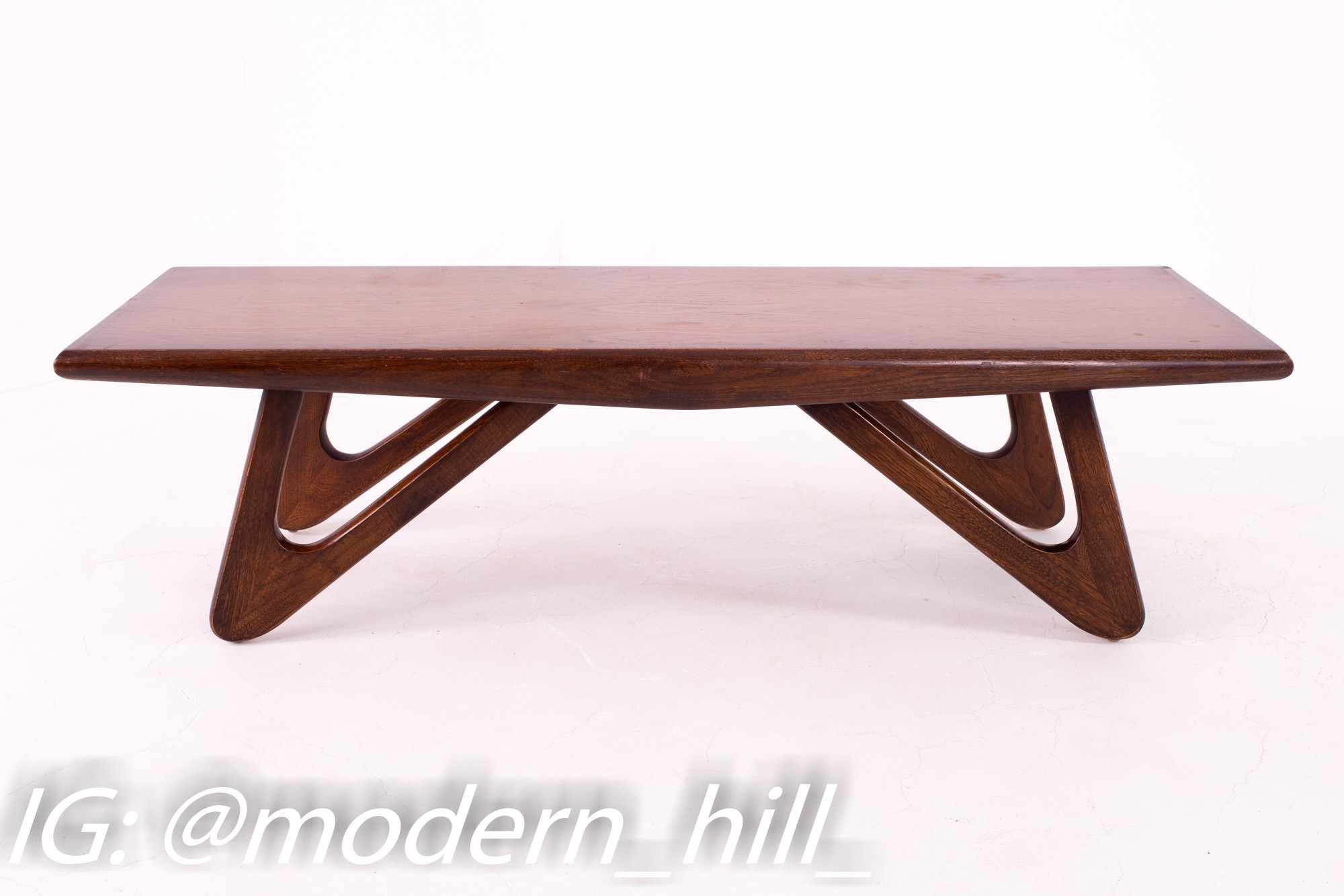 Adrian Pearsall for Craft Associates Mid Century Coffee Table
