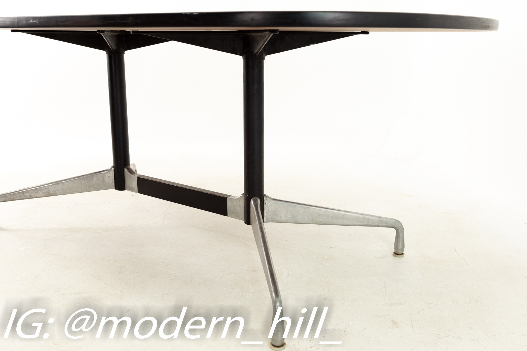 Charles and Ray Eames for Herman Miller Aluminum Group Mid Century Conference Table