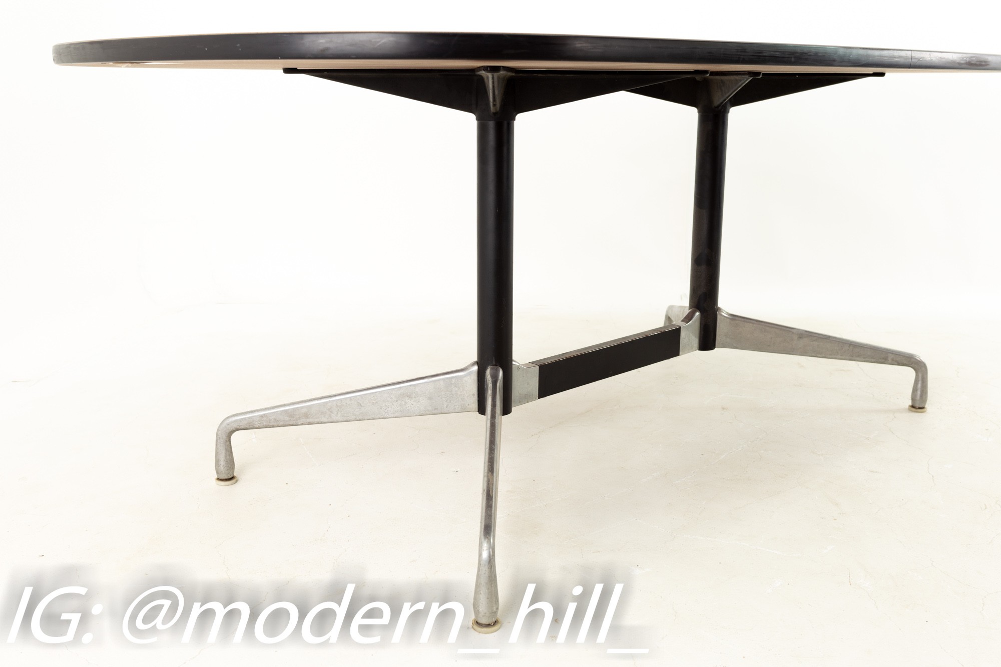 Charles and Ray Eames for Herman Miller Aluminum Group Mid Century Conference Table