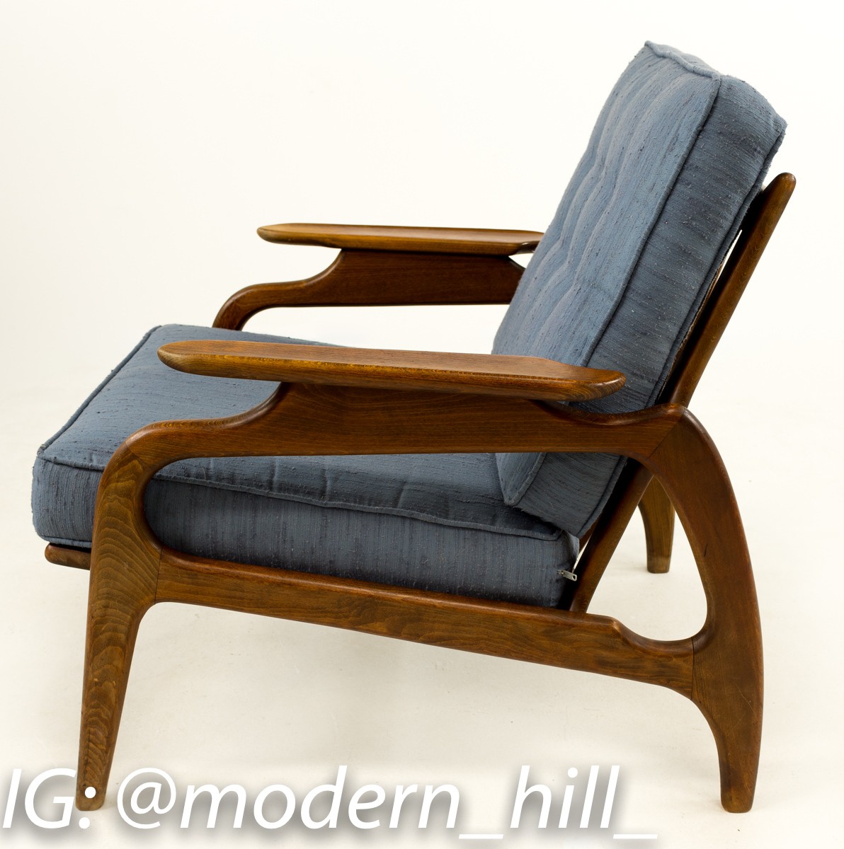 Adrian Pearsall for Craft Associates 1209c Lounge Chair