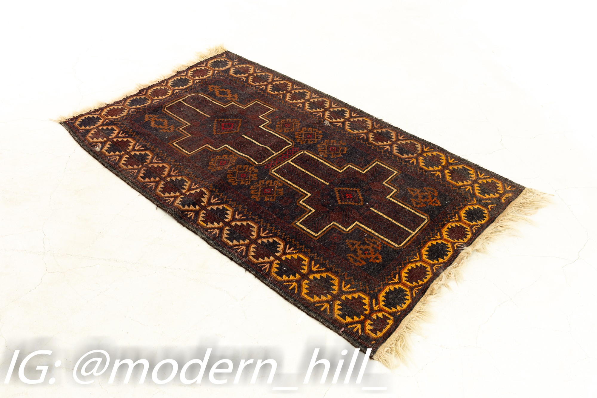 Mid Century Modern Persian Rug