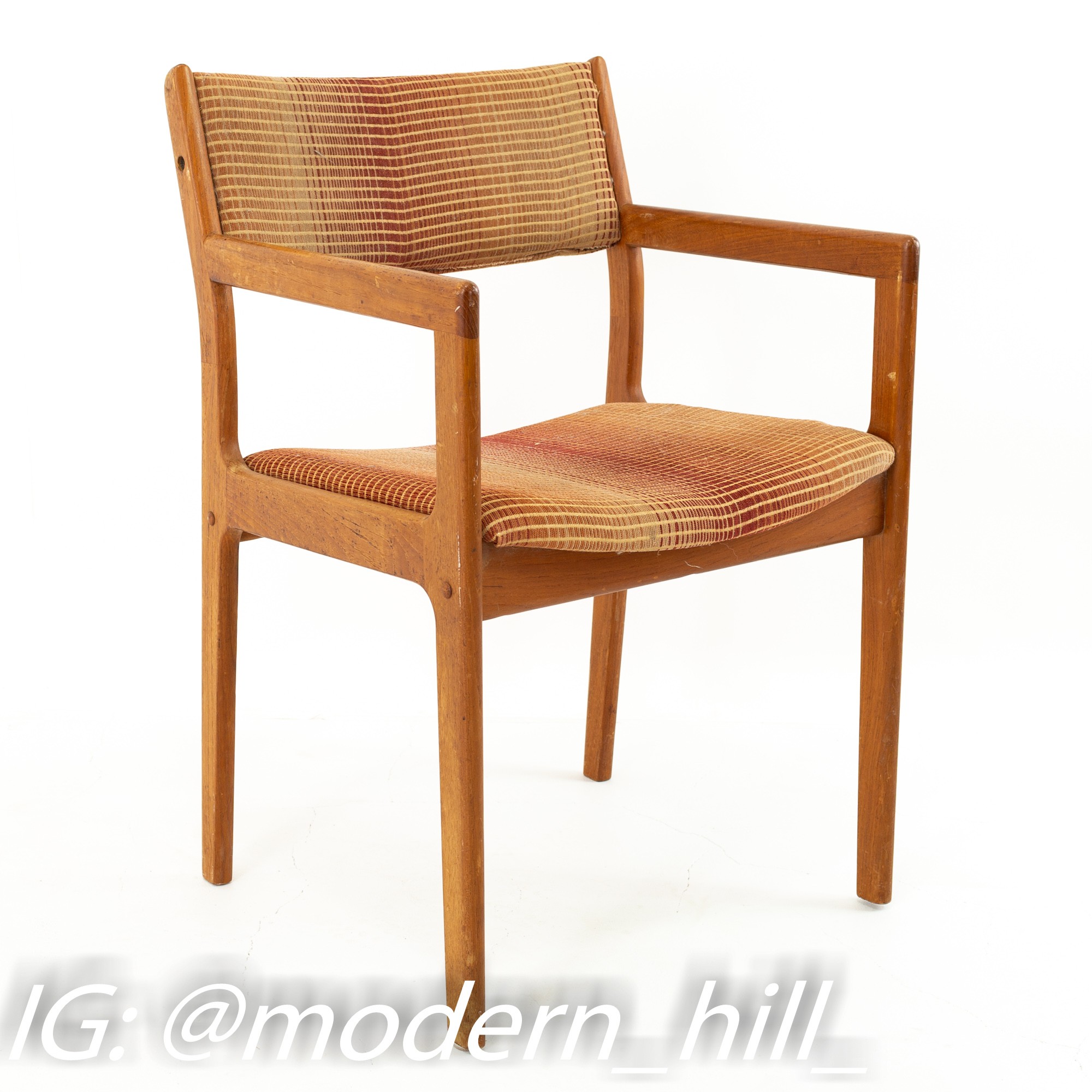 D-Scan Danish Mid Century Teak Dining Chairs - Set of 4