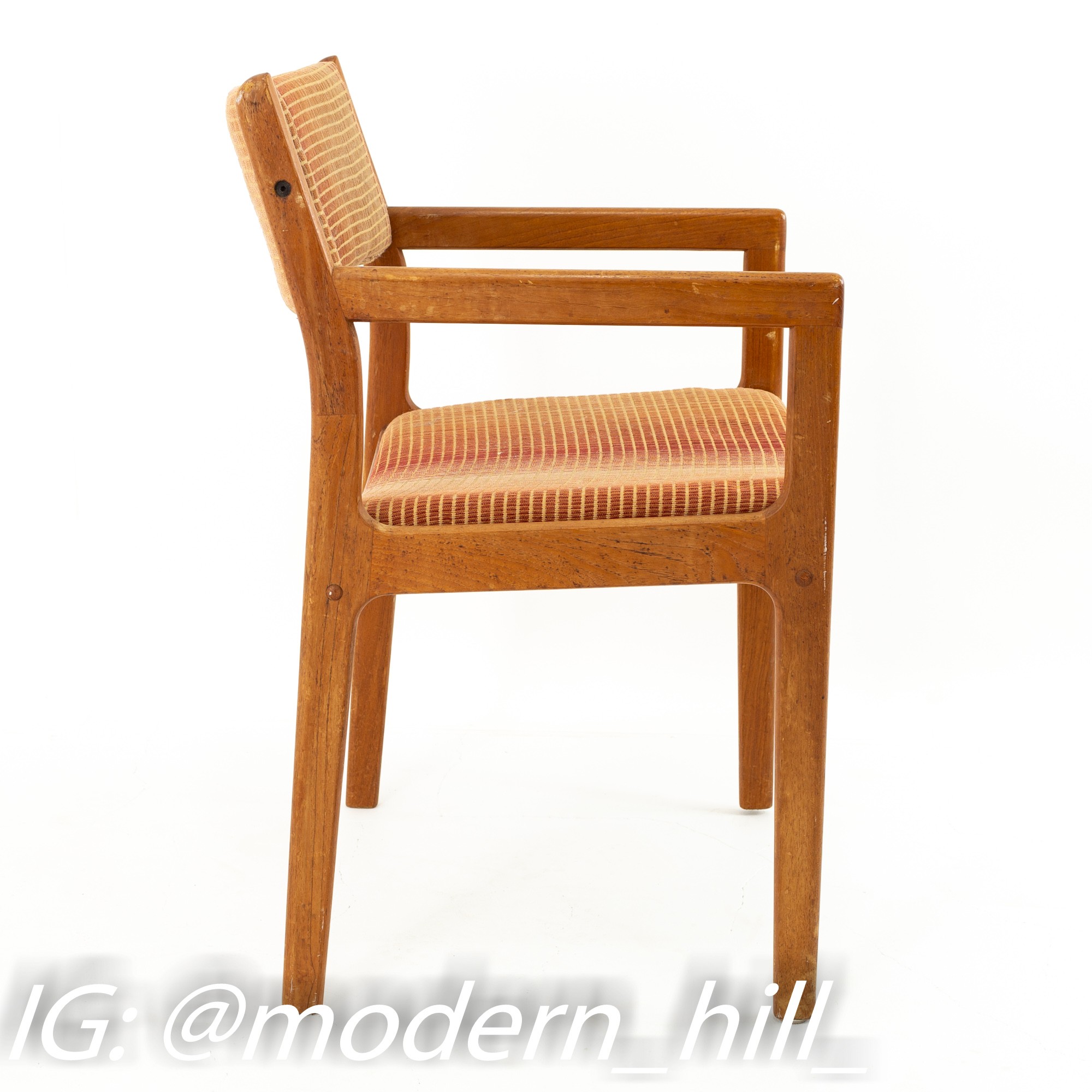 D-Scan Danish Mid Century Teak Dining Chairs - Set of 4