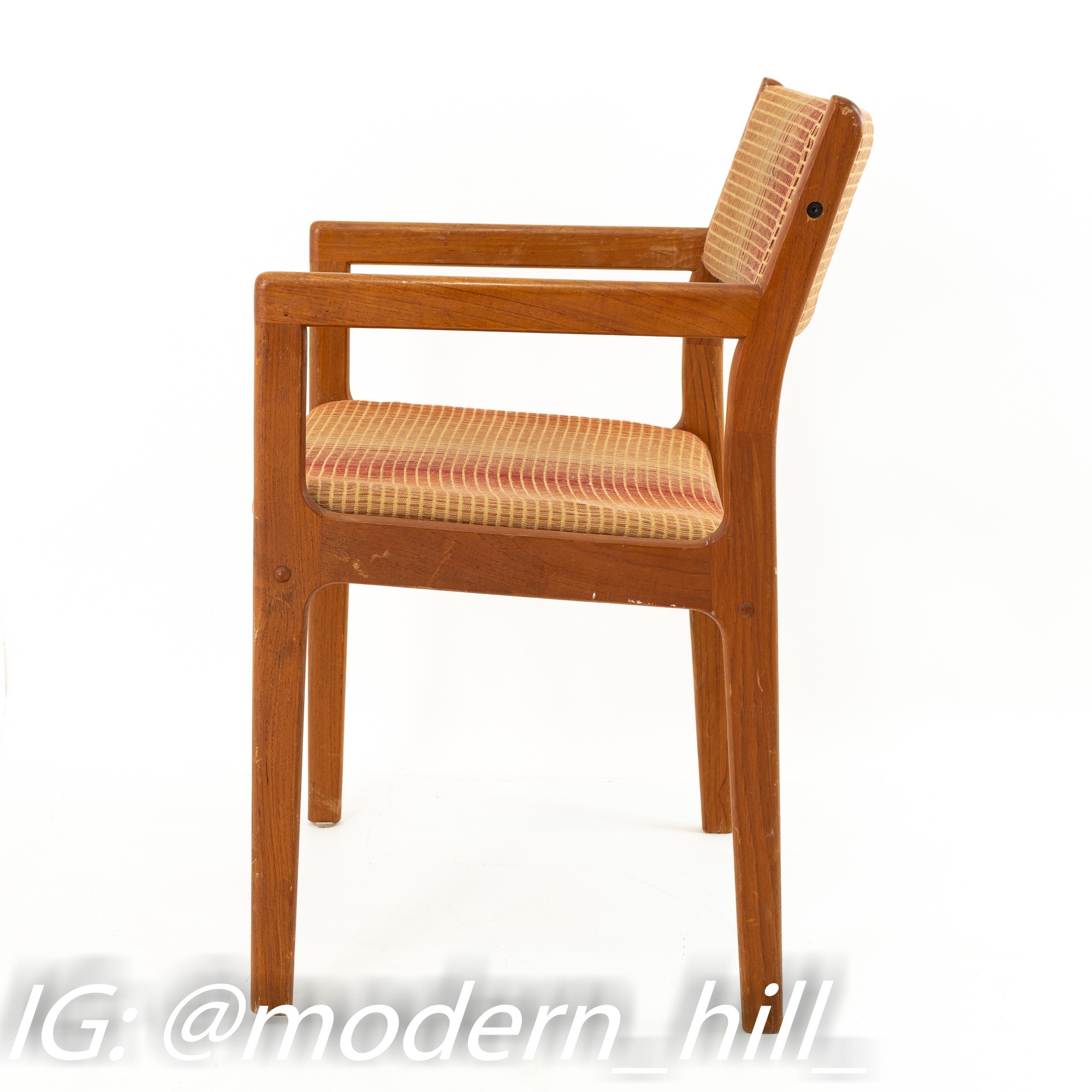 D-Scan Danish Mid Century Teak Dining Chairs - Set of 4