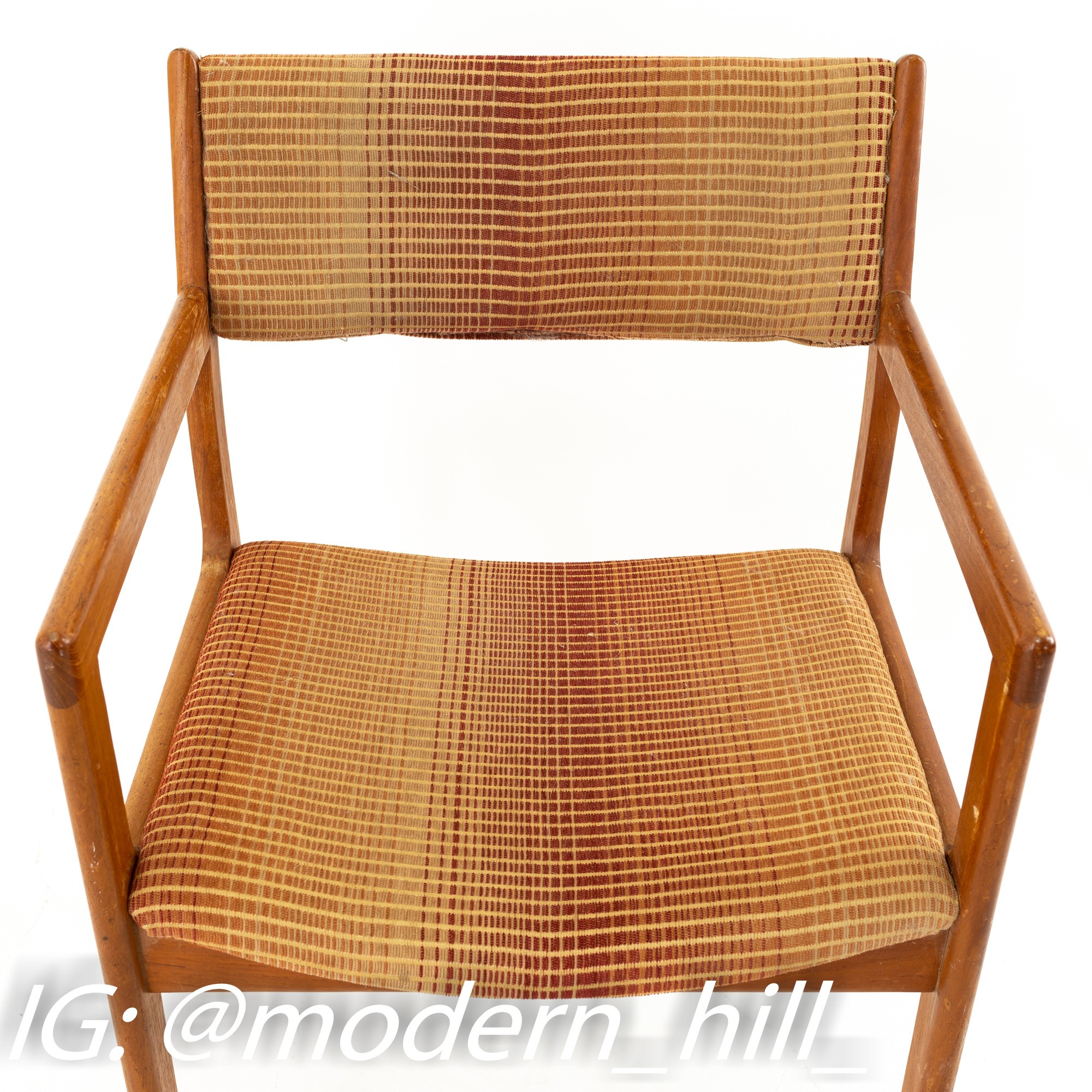 D-Scan Danish Mid Century Teak Dining Chairs - Set of 4