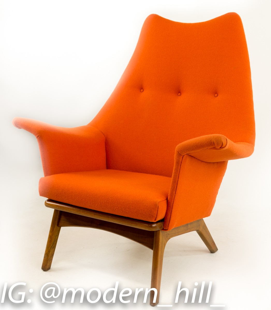Adrian Pearsall 1611-c Wingback Lounge Chair