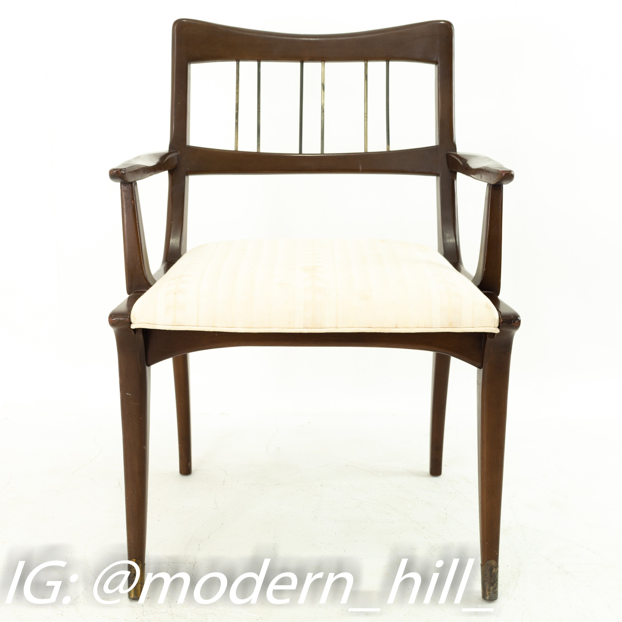 Images | Mid Century Modern Furniture - Mid Century Furniture Chicago Paul Mccobb Style Mid Century Dark Walnut Dining Chairs - Set of 4
