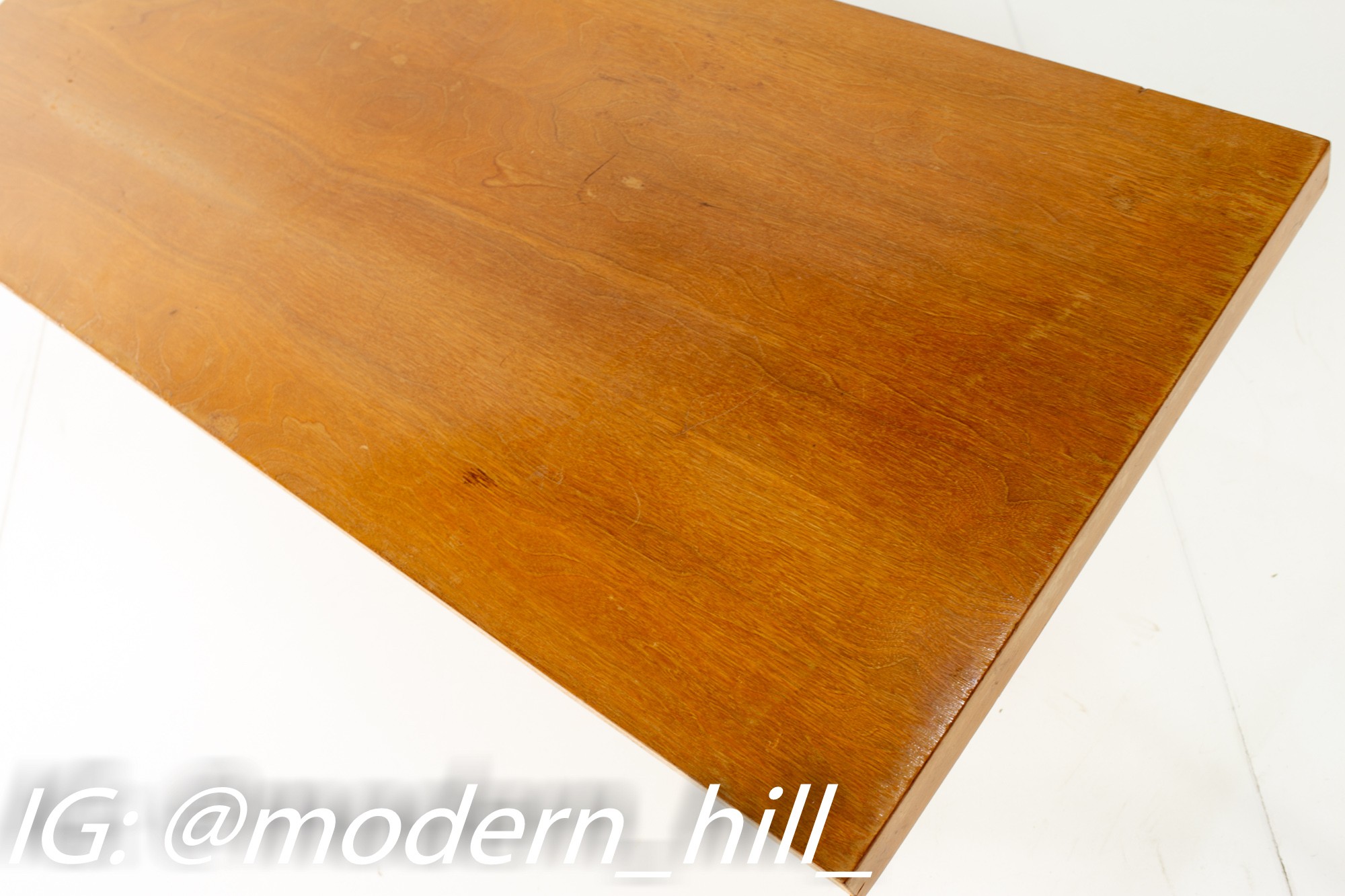 American of Martinsville Mid Century Blonde Coffee Table