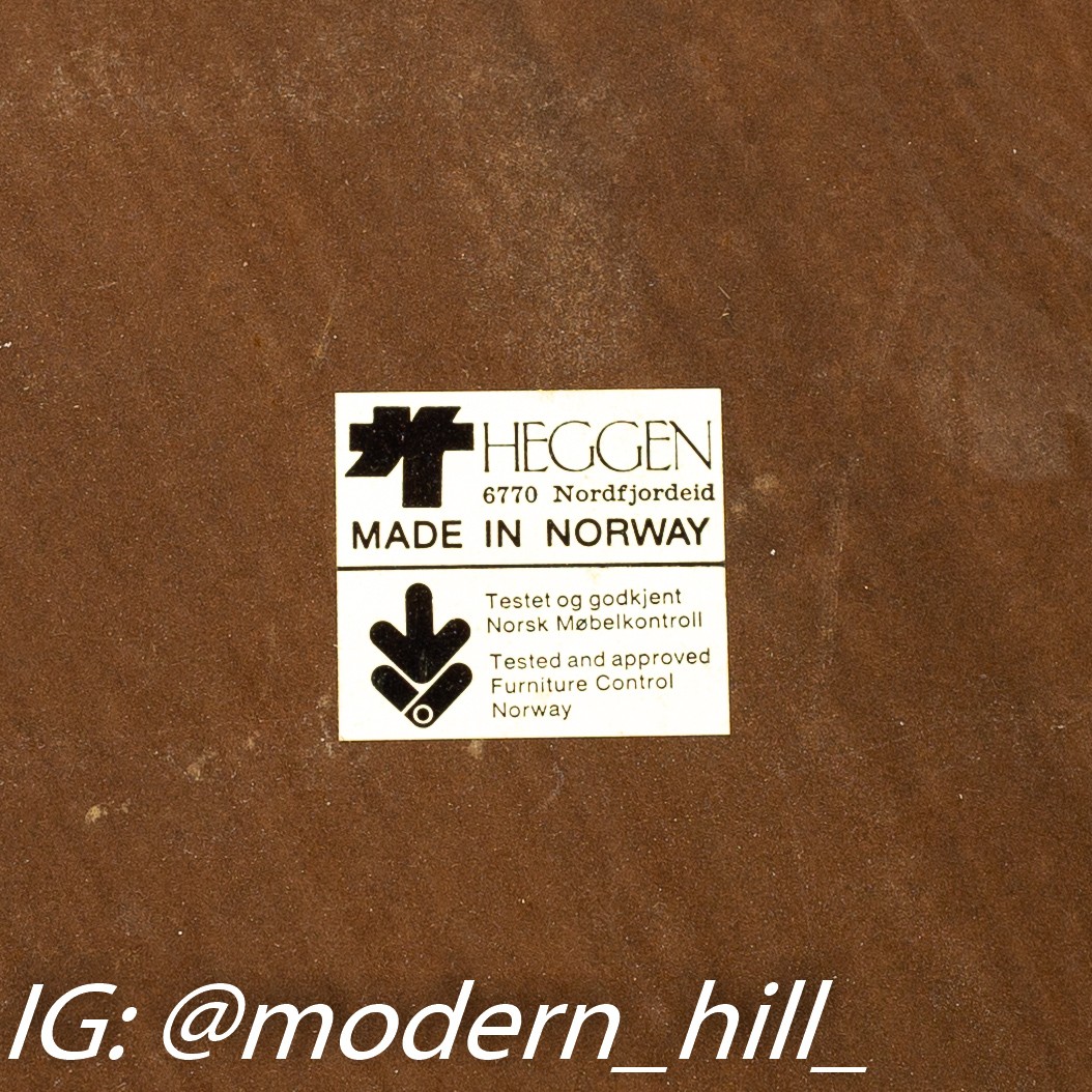 Heggen Mid Century Rosewood Patchwork Coffee Table