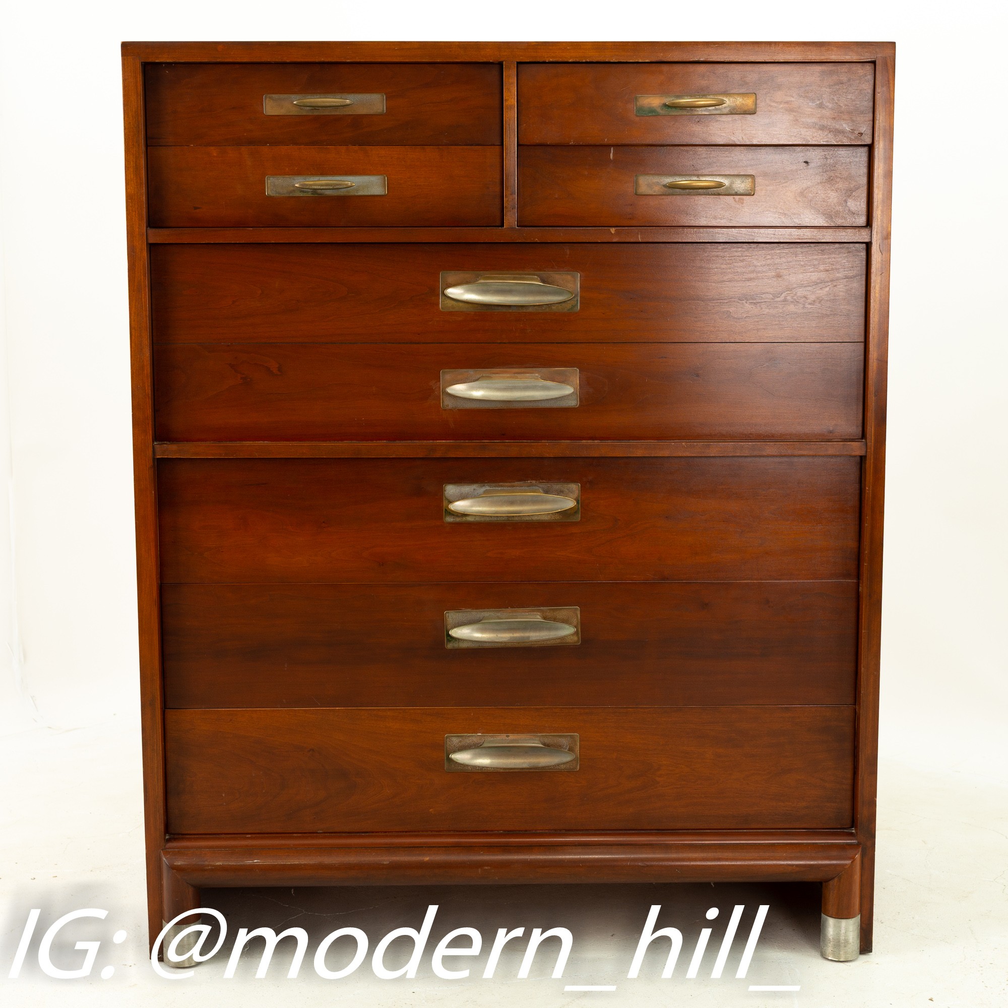Images | Mid Century Modern Furniture - Mid Century Furniture Chicago Willett Furniture Mid Century Solid Cherry 6 Drawer Highboy Dresser