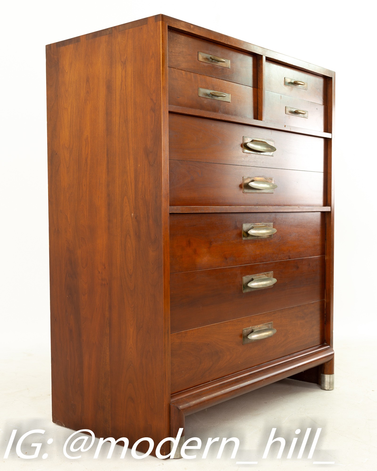 Images | Mid Century Modern Furniture - Mid Century Furniture Chicago Willett Furniture Mid Century Solid Cherry 6 Drawer Highboy Dresser