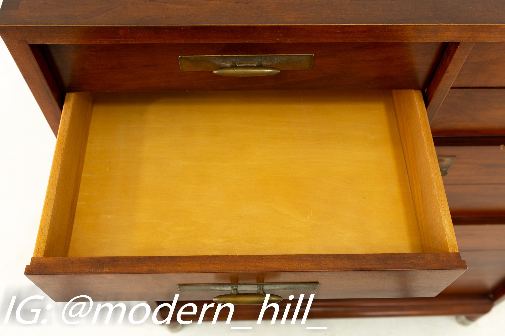 Images | Mid Century Modern Furniture - Mid Century Furniture Chicago Willett Furniture Mid Century Solid Cherry 6 Drawer Highboy Dresser