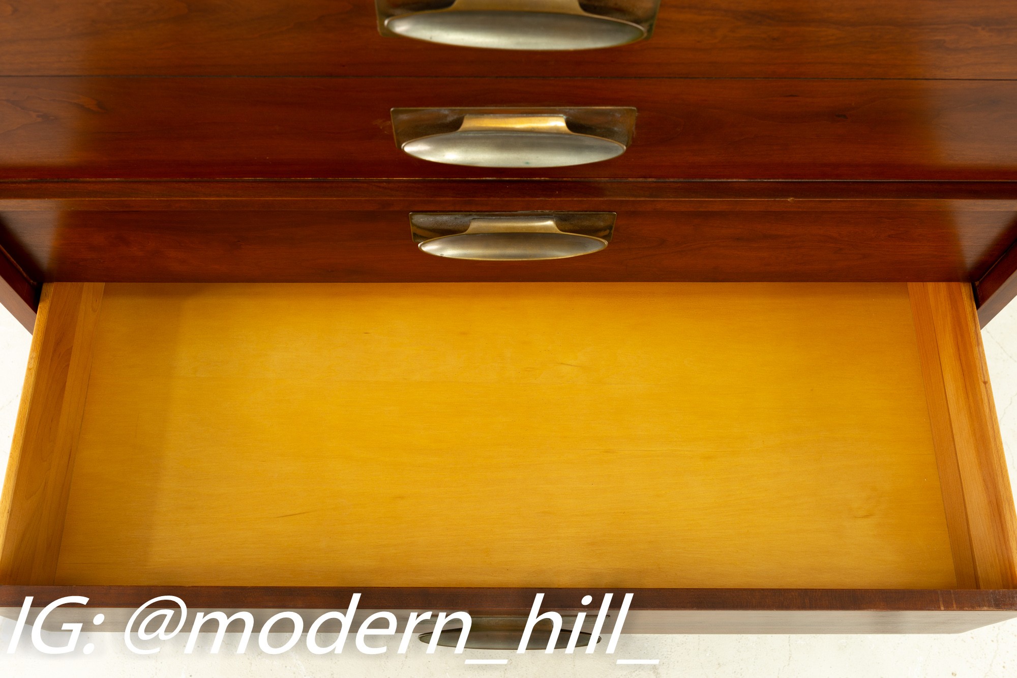 Images | Mid Century Modern Furniture - Mid Century Furniture Chicago Willett Furniture Mid Century Solid Cherry 6 Drawer Highboy Dresser