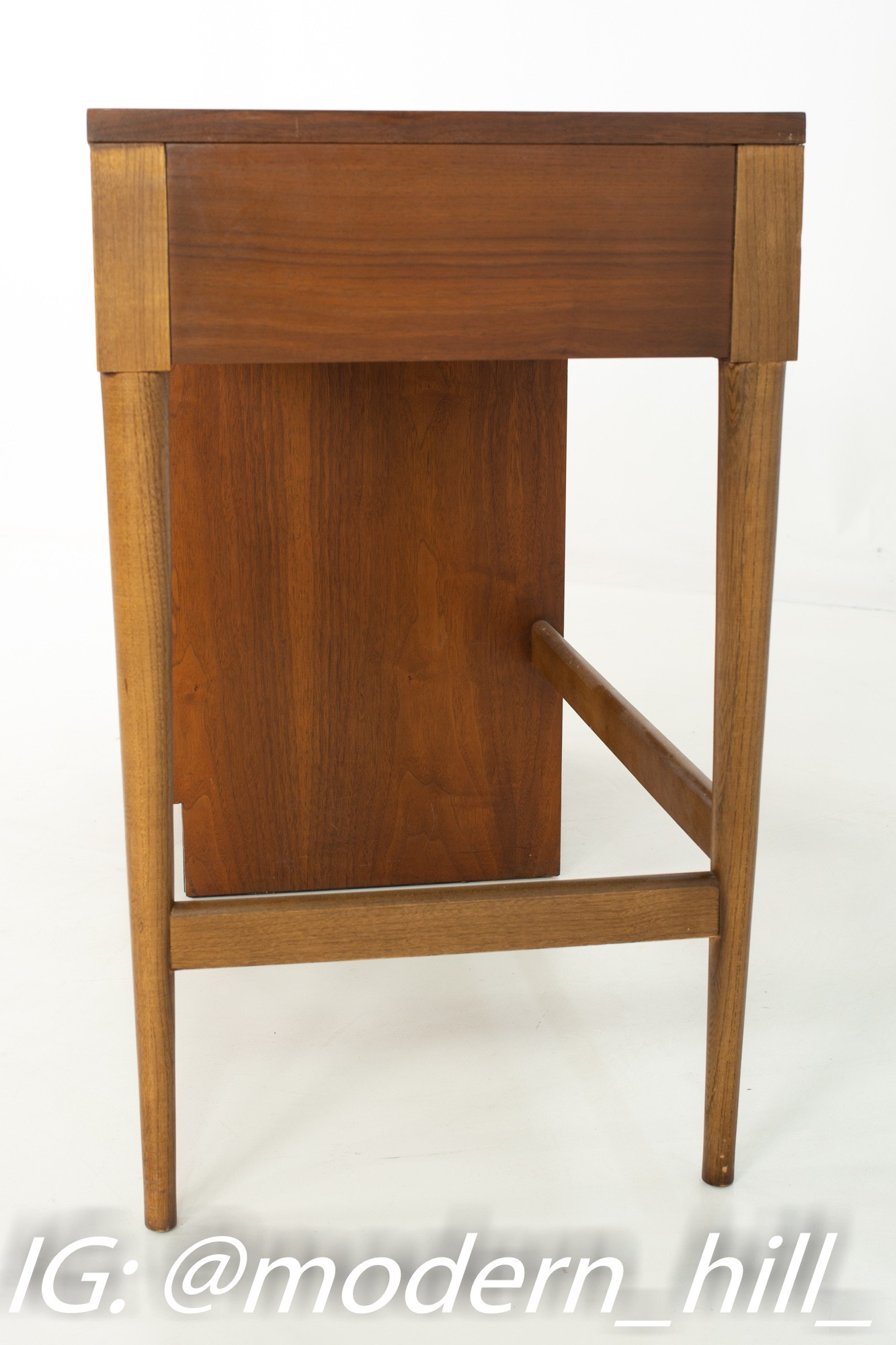Images | Mid Century Modern Furniture - Mid Century Furniture Chicago Andre Bus for Lane Acclaim Mid Century Dovetail Walnut and Formica Single Sided Desk