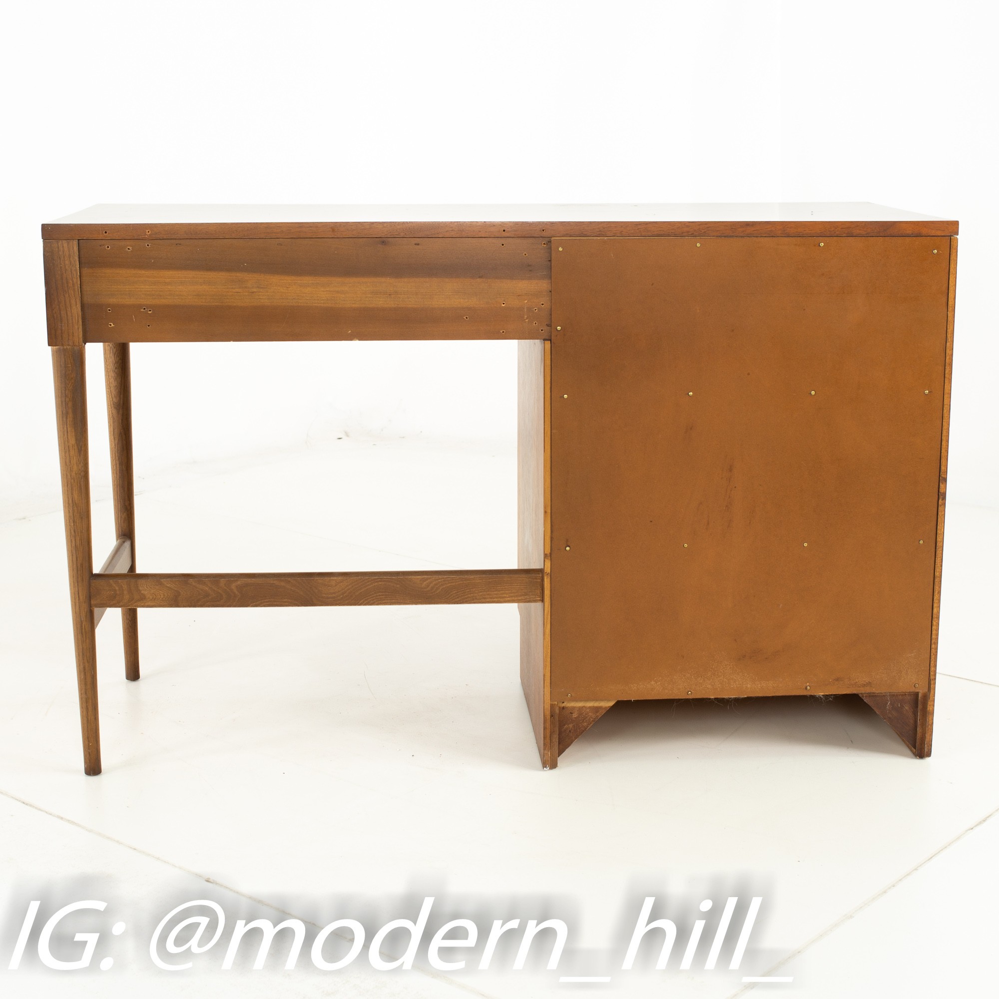 Images | Mid Century Modern Furniture - Mid Century Furniture Chicago Andre Bus for Lane Acclaim Mid Century Dovetail Walnut and Formica Single Sided Desk