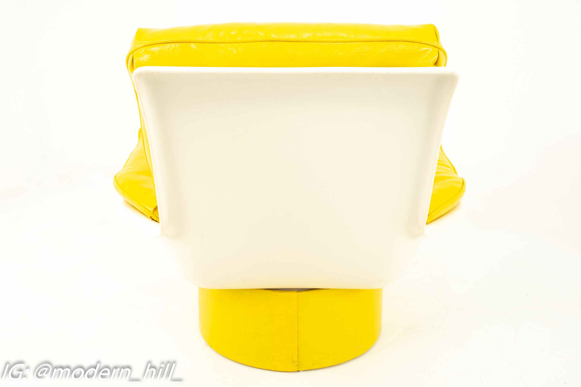 Images | Mid Century Modern Furniture - Mid Century Furniture Chicago Furtimo Mid Century Yellow Chair with Base