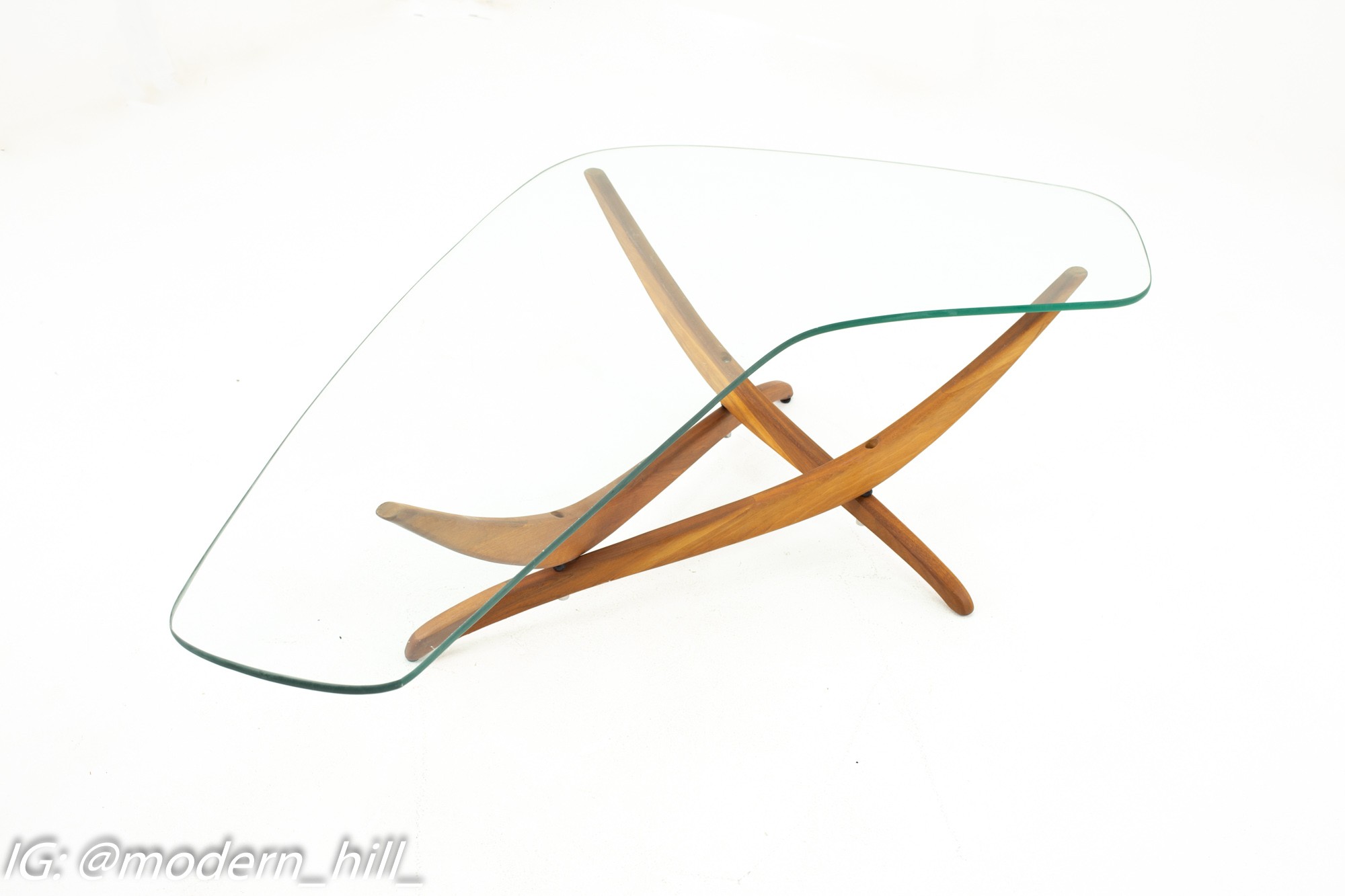 Images | Mid Century Modern Furniture - Mid Century Furniture Chicago Forest Wilson Mid Century Glass Top Coffee Table