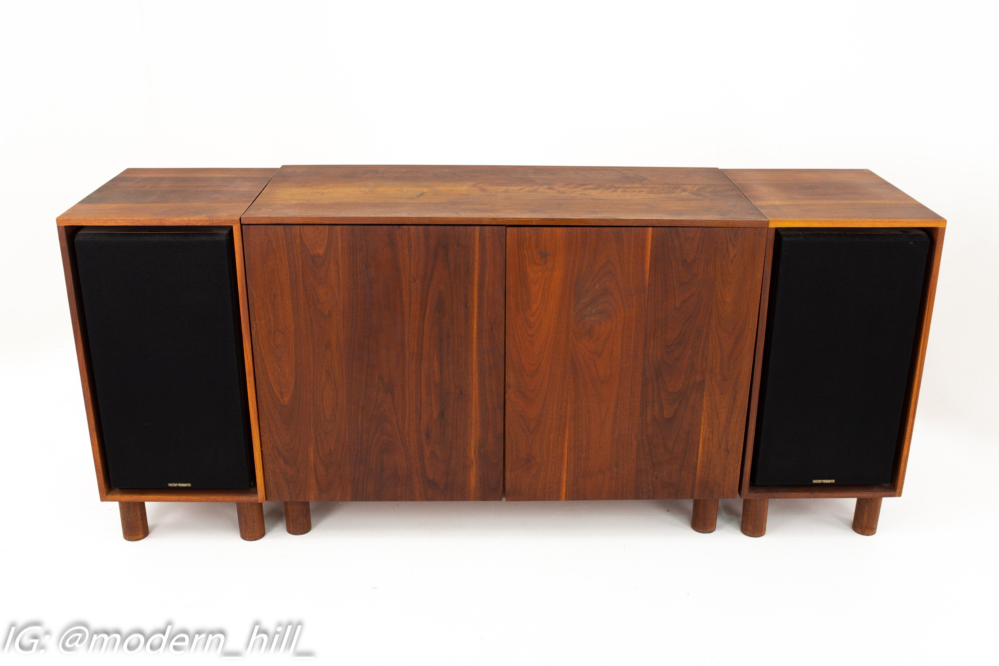 Mid Century Modern Media Console