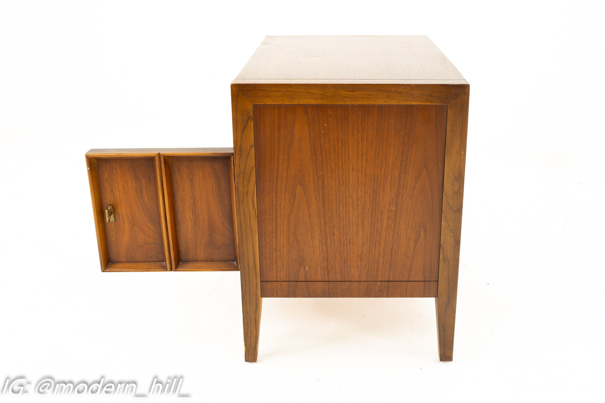 Drexel Mid Century Walnut Nightstand