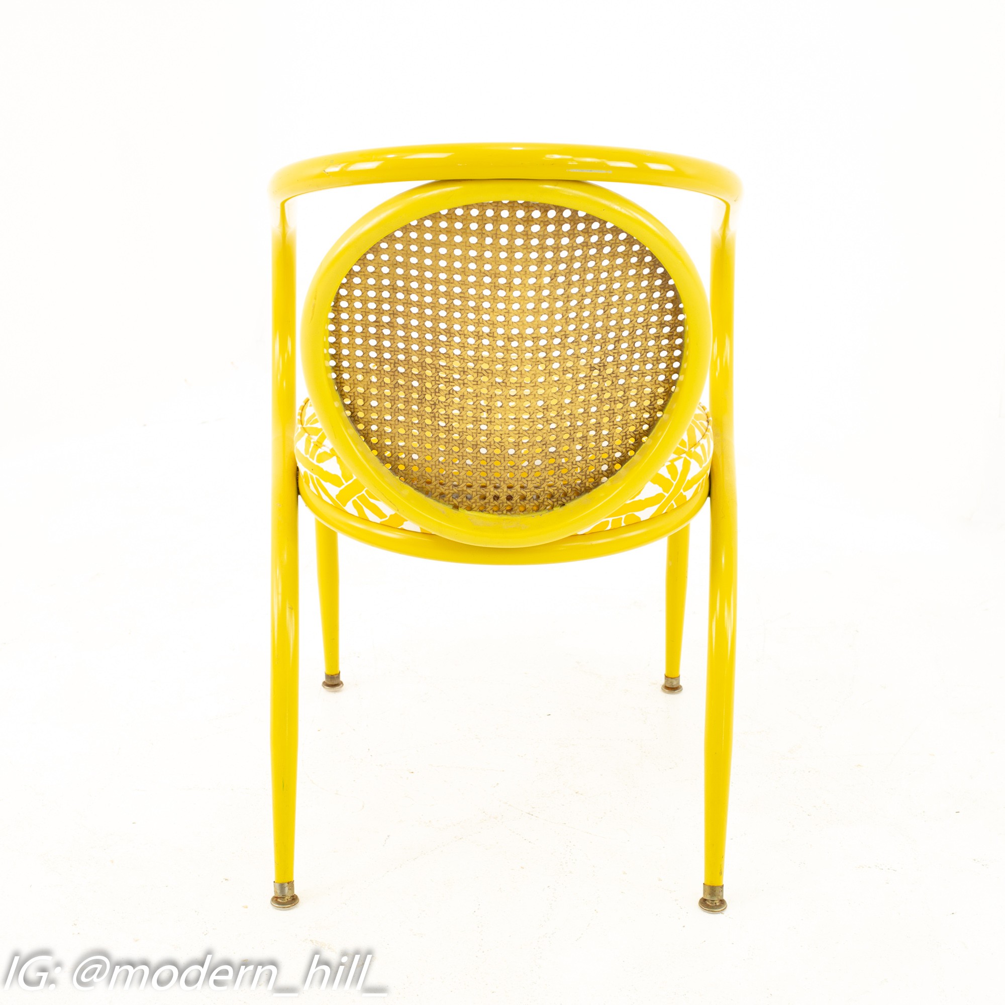 Images | Mid Century Modern Furniture - Mid Century Furniture Chicago Howell Mid Century Yellow Chairs - Pair