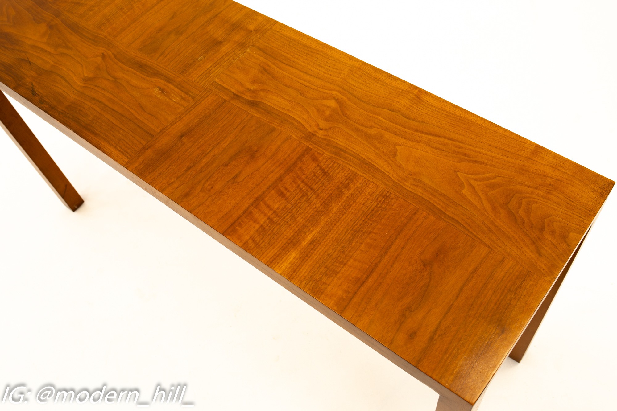 Images | Mid Century Modern Furniture - Mid Century Furniture Chicago Parsons Style Mid Century Walnut Sofa Table Console