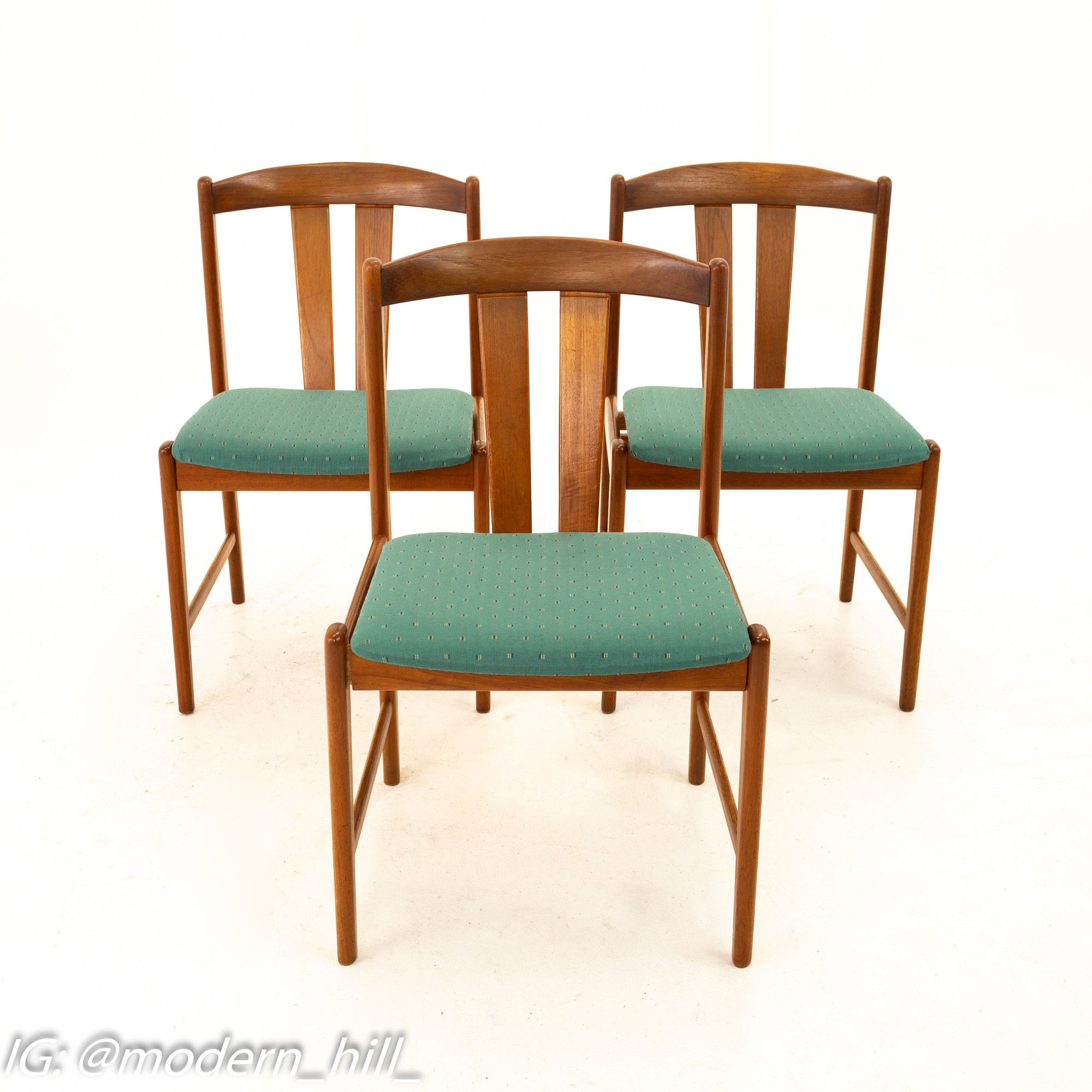 Mid Century Teak Dining Chairs - Set of 4