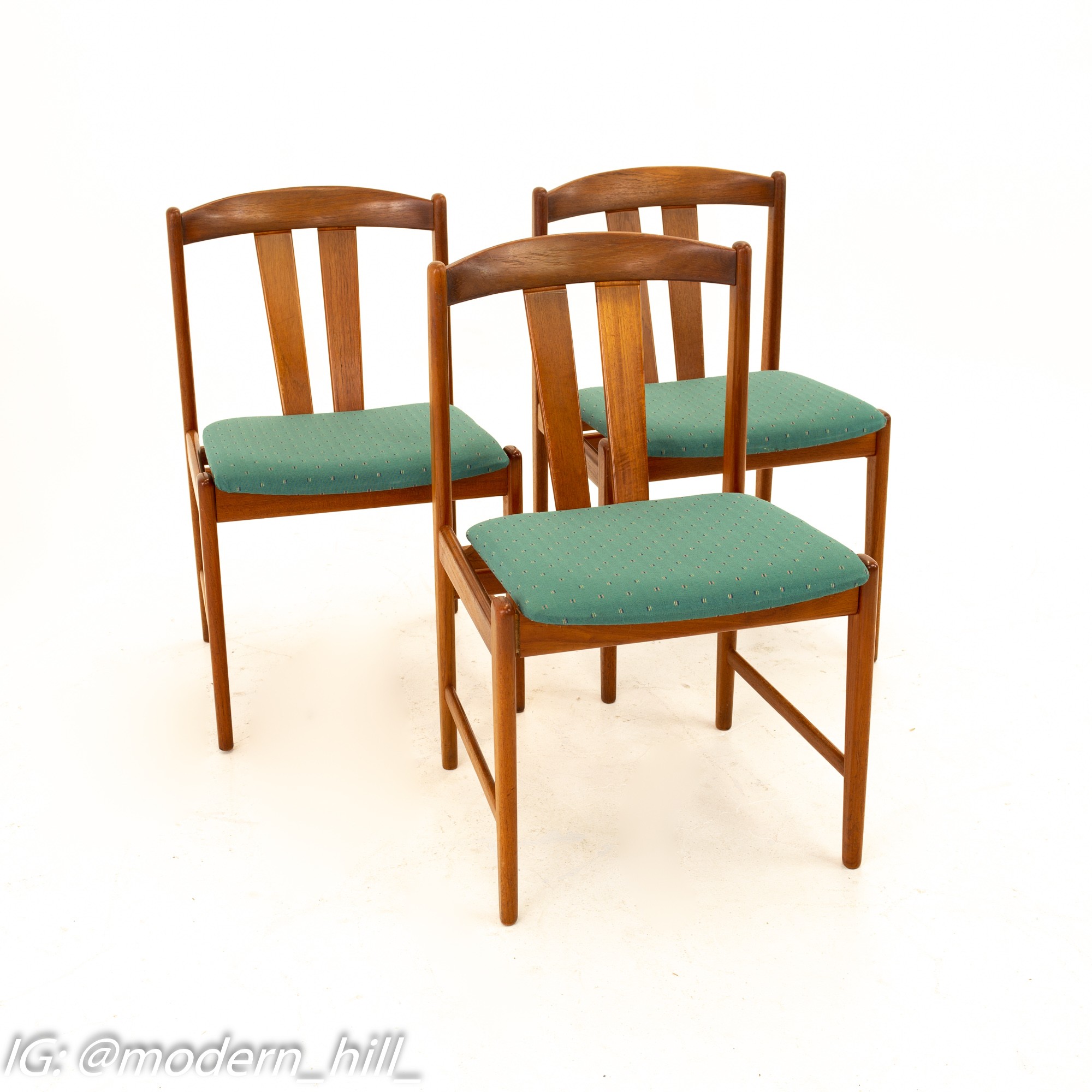 Mid Century Teak Dining Chairs - Set of 4