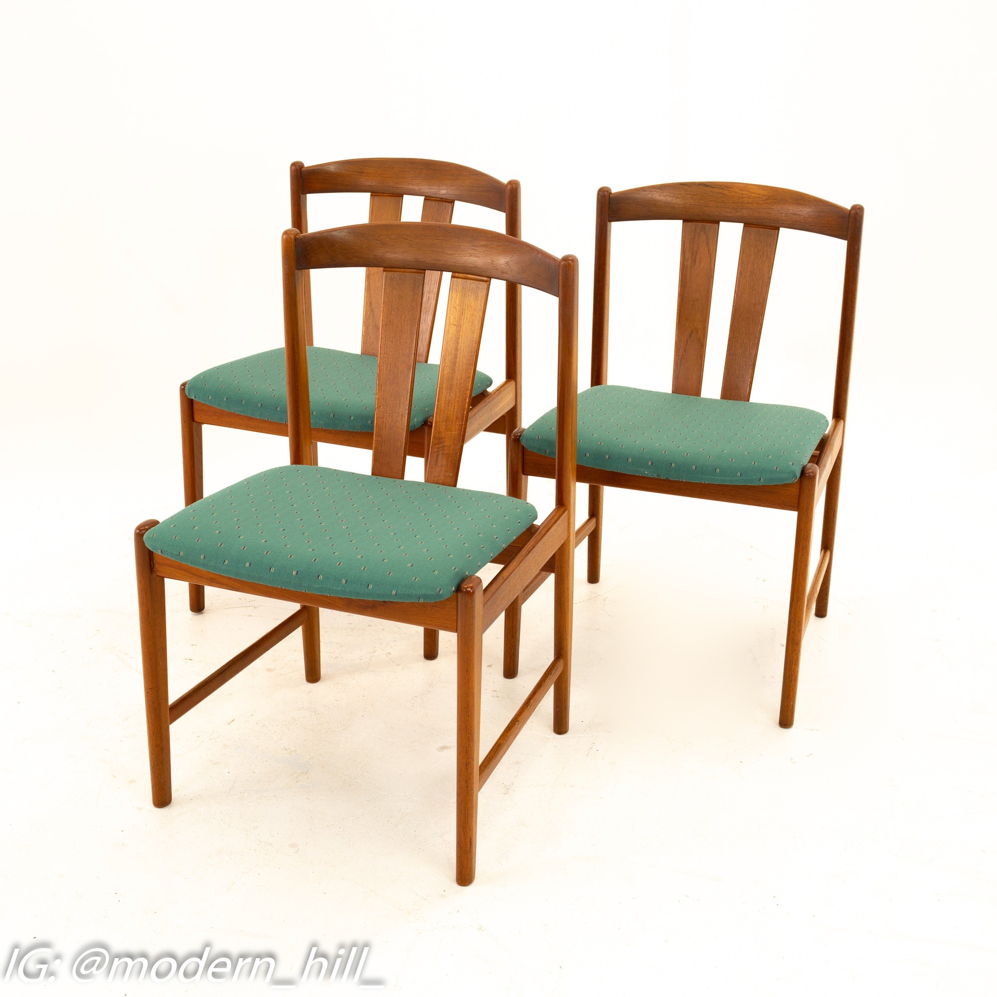 Mid Century Teak Dining Chairs - Set of 4