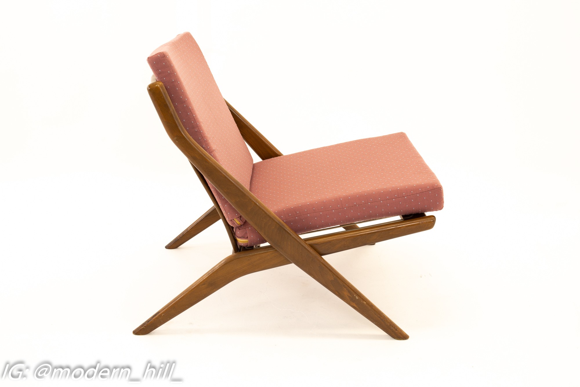Dux Mid Century Scissor Chairs - Pair