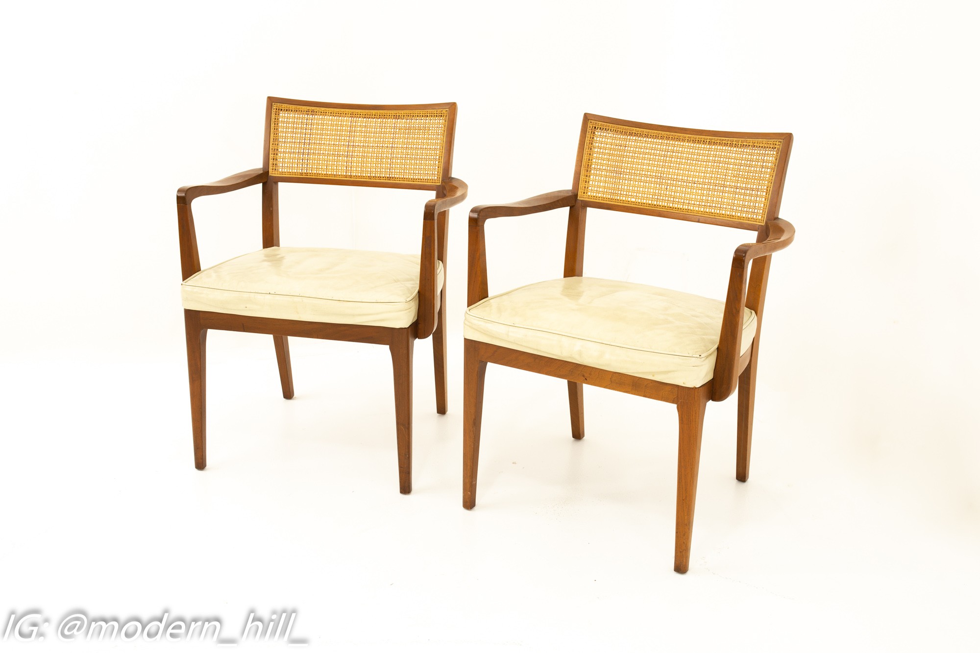 Images | Mid Century Modern Furniture - Mid Century Furniture Chicago Sligh Furniture Mid Century Dining Chairs - Pair
