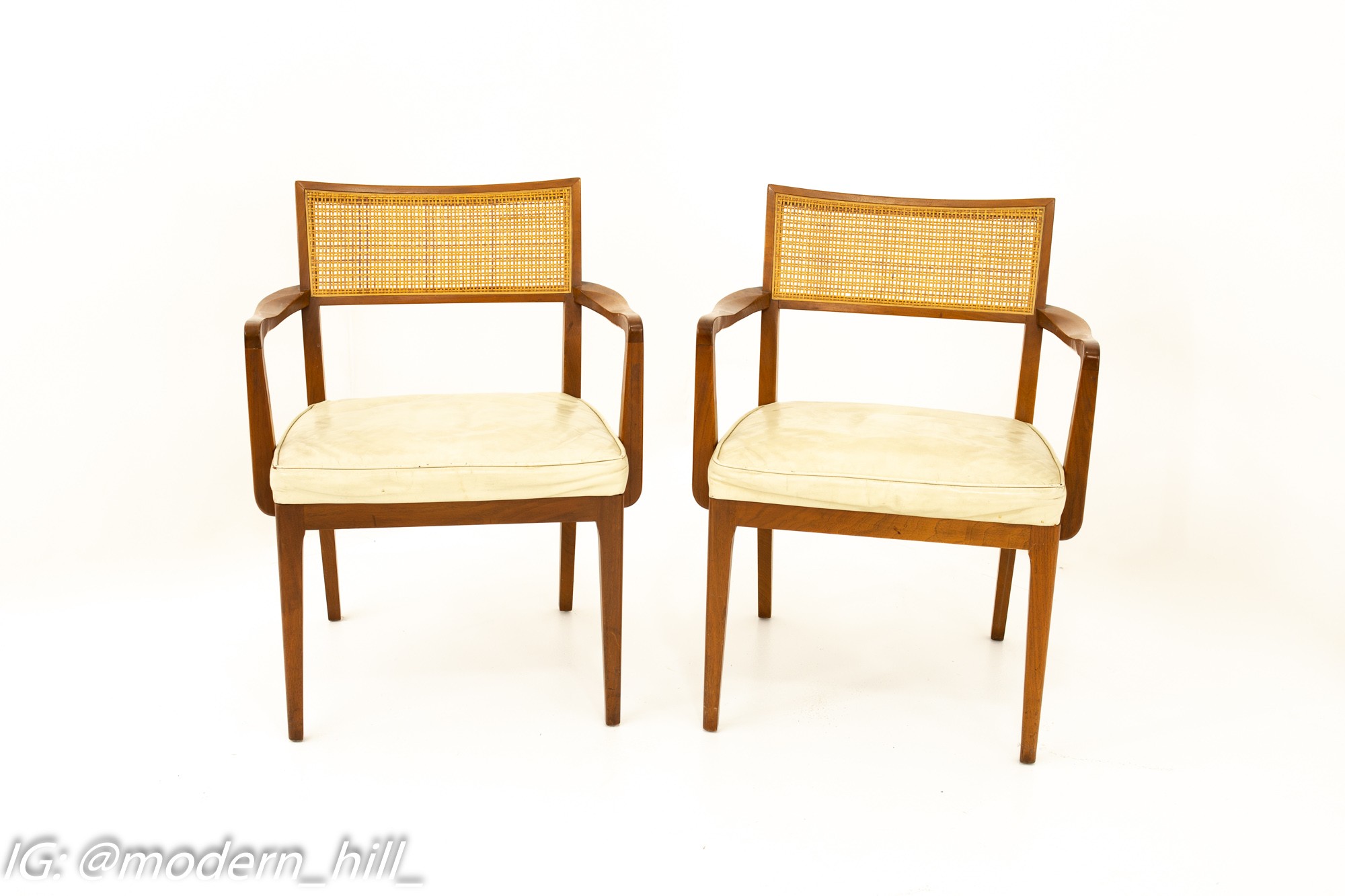 Images | Mid Century Modern Furniture - Mid Century Furniture Chicago Sligh Furniture Mid Century Dining Chairs - Pair