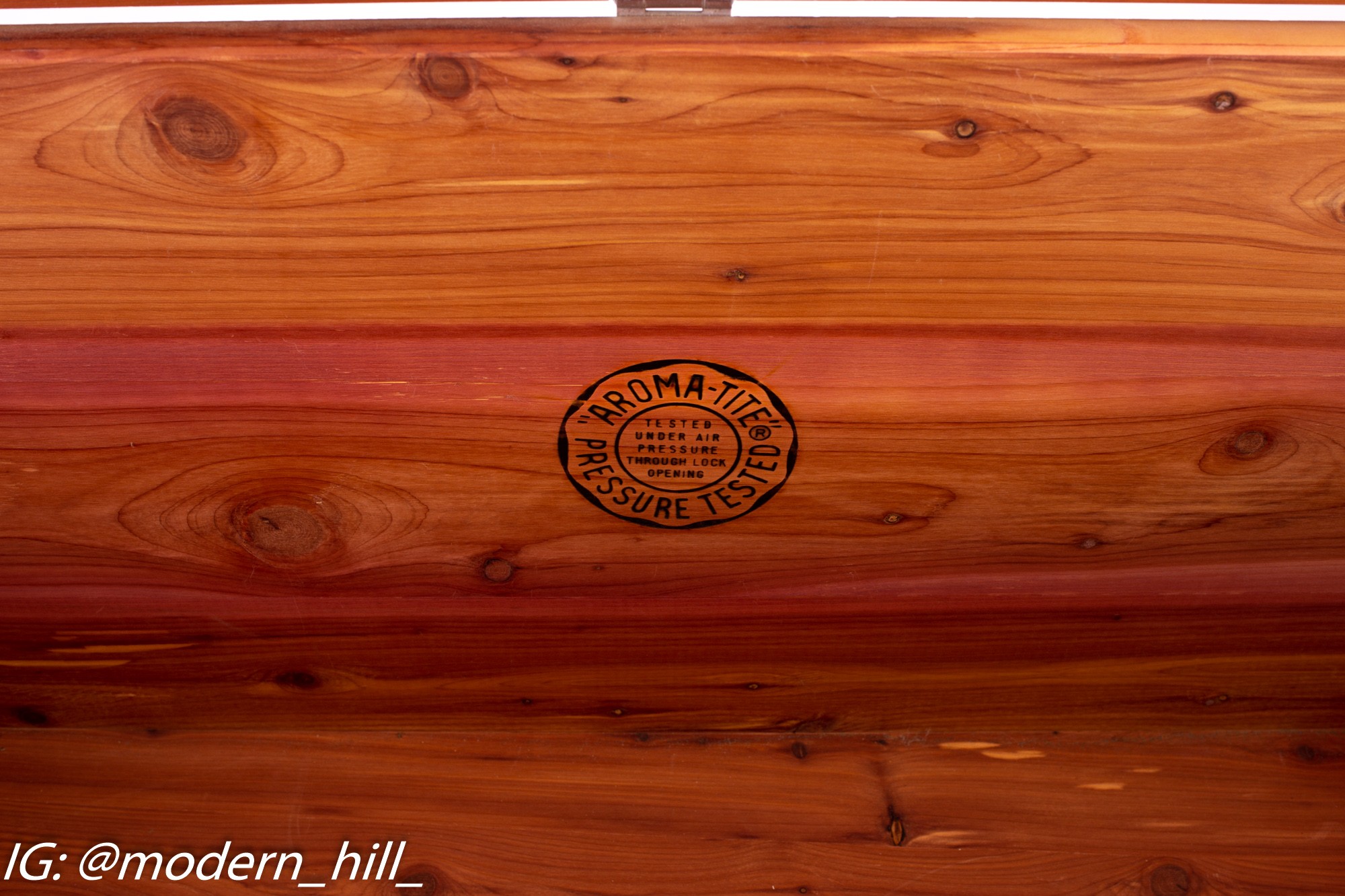Images | Mid Century Modern Furniture - Mid Century Furniture Chicago Lane Mid Century Walnut and Brass Accent Cedar Chest