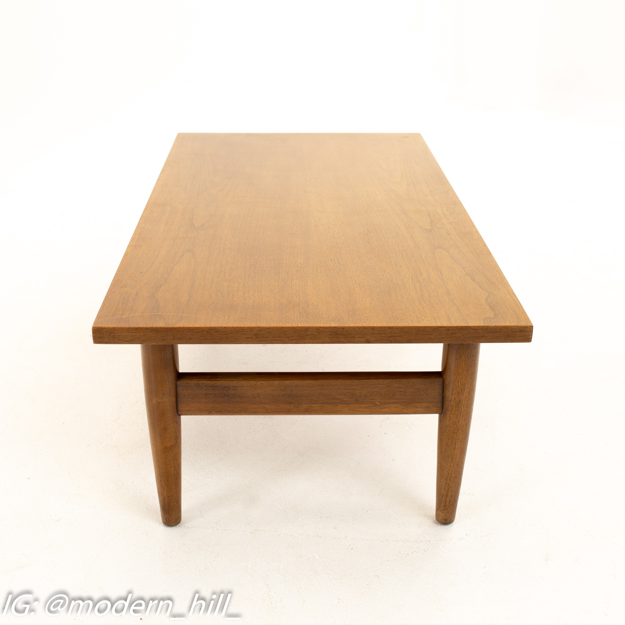 Images | Mid Century Modern Furniture - Mid Century Furniture Chicago Jens Risom Style Mid Century Walnut Coffee Table