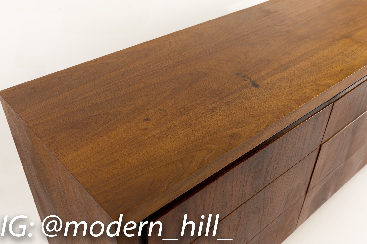 Milo Baughman for Dillingham Lowboy Chest of Drawers