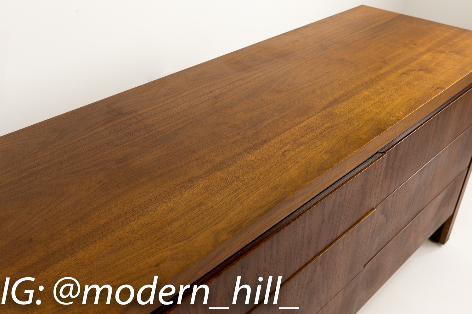 Milo Baughman for Dillingham Lowboy Chest of Drawers