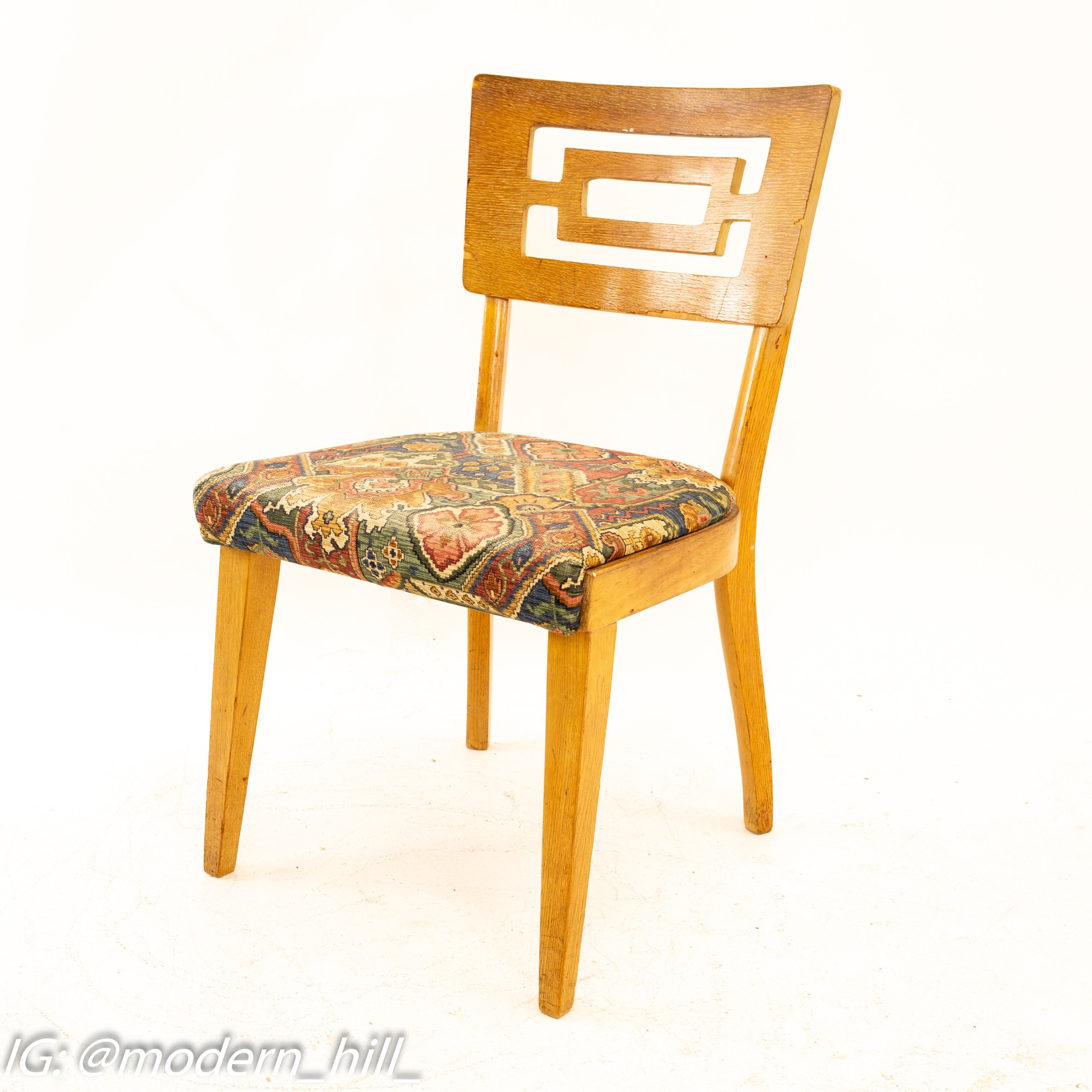 Heywood-wakefield Style Richardson Furniture Mid Century Dining Chairs - Set of 6