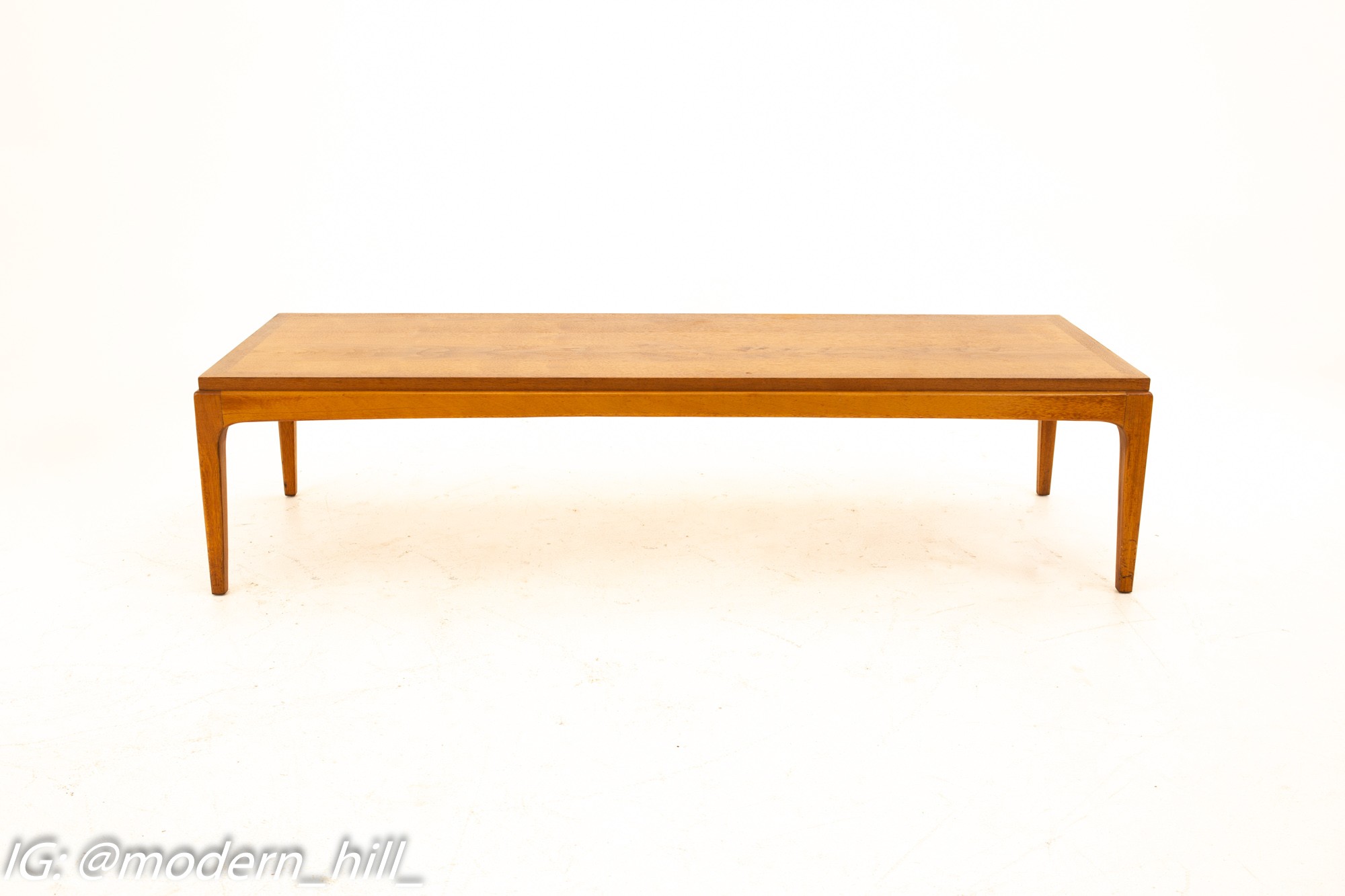 Lane Rhythm Mid Century Long Coffee Table