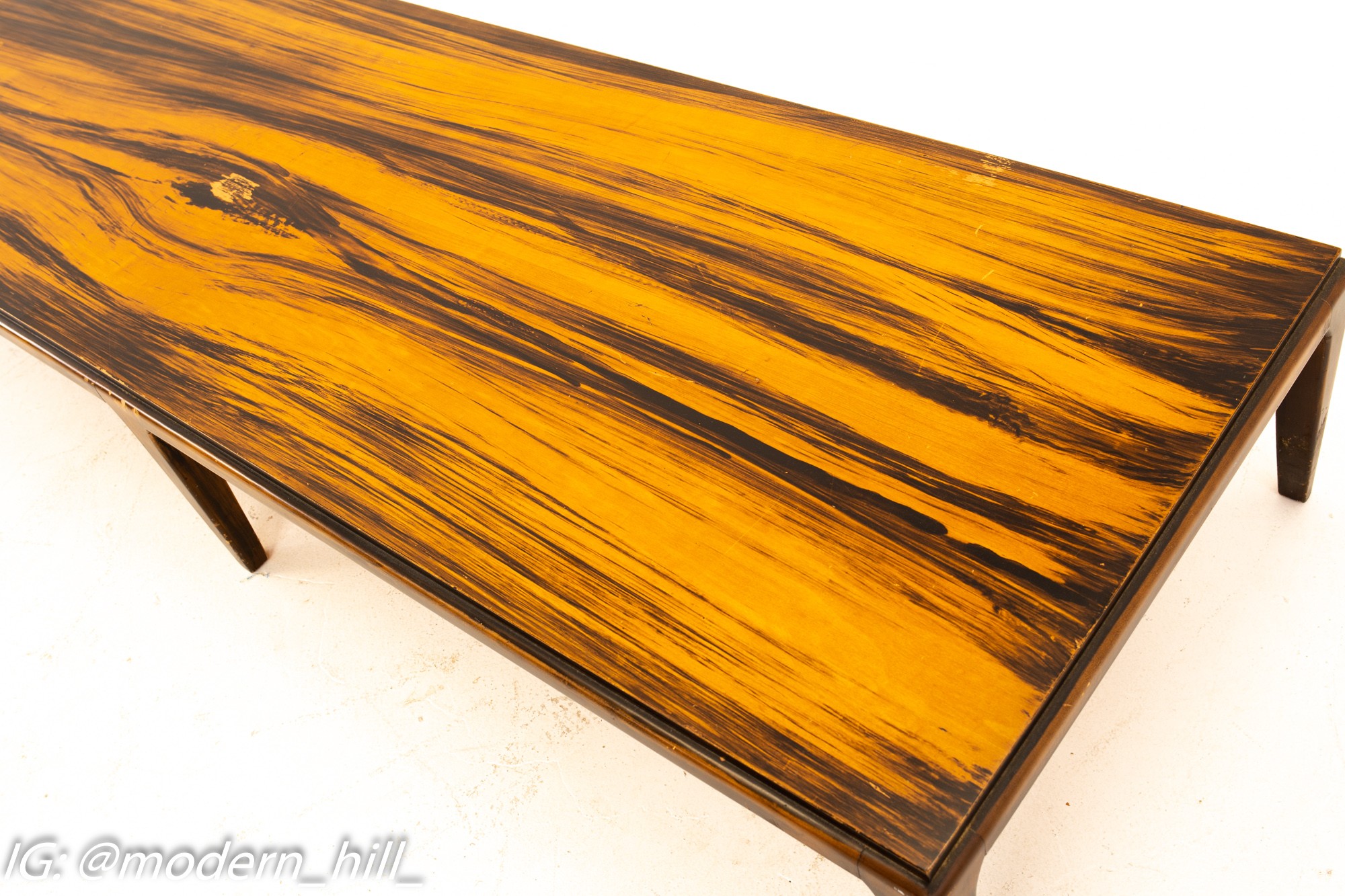 Images | Mid Century Modern Furniture - Mid Century Furniture Chicago Paul Mccobb Style Lane Rhythm Mid Century Walnut and Formica Long Coffee Table