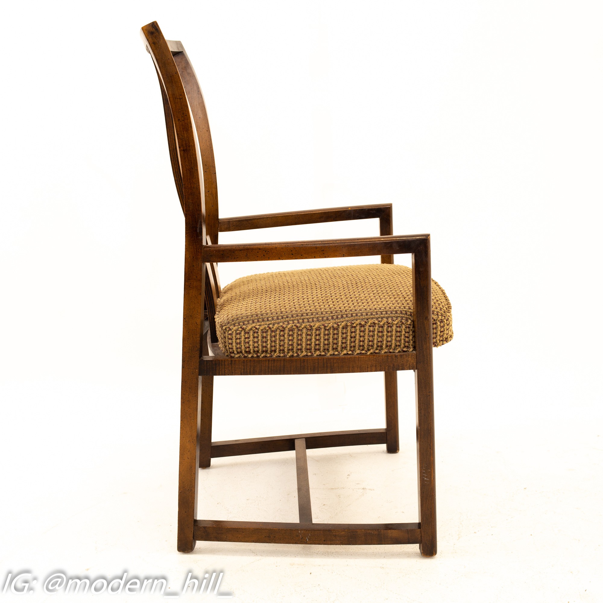 Knoll Mid Century Mahogany Dining Chairs - Set of 6