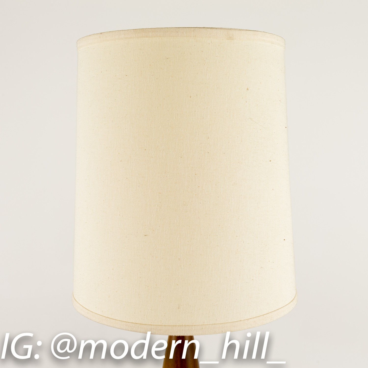 Mid-century Bowling Pin Table Lamp