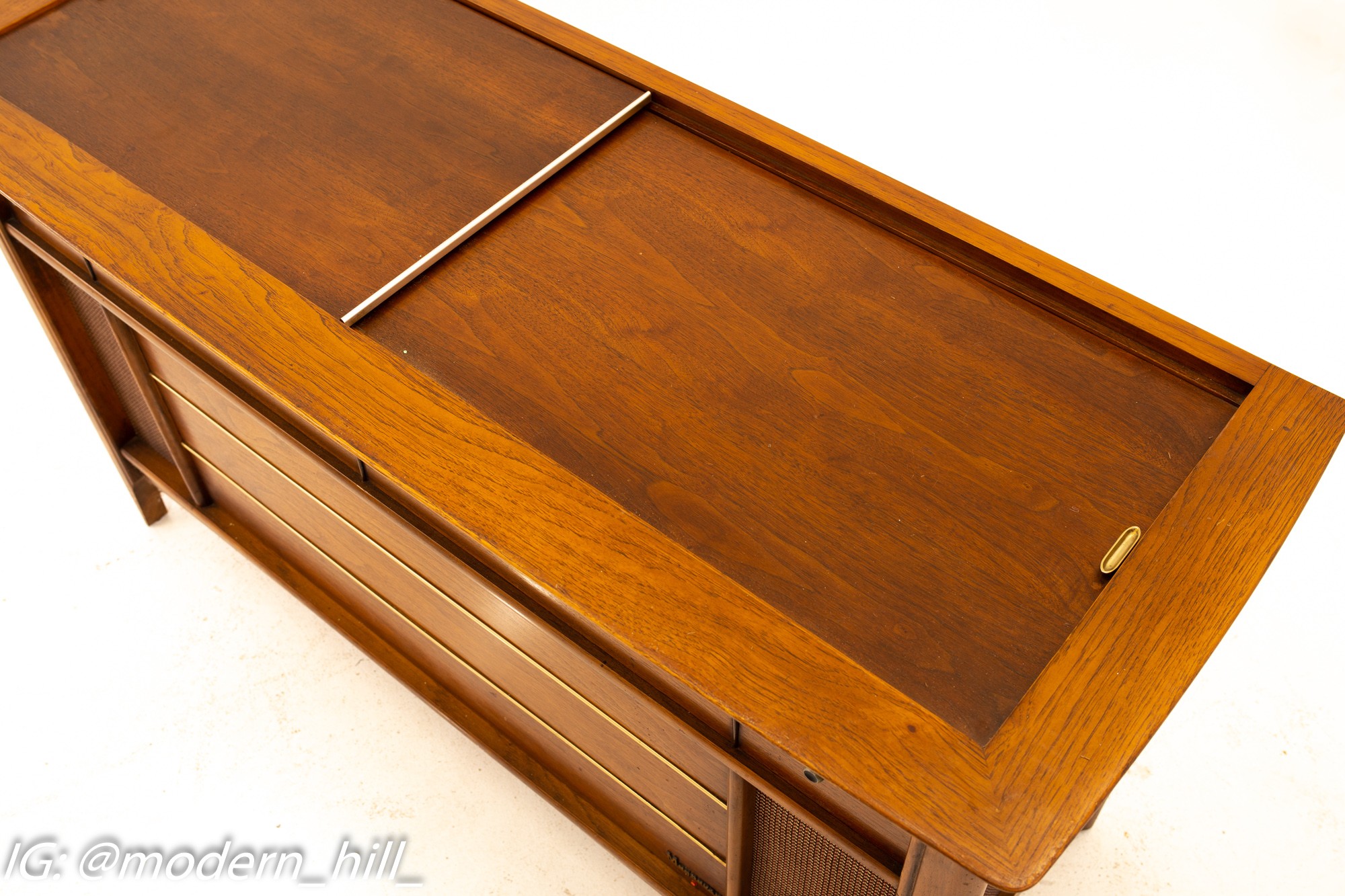 Magnavox Mid Century Walnut Stereo Console