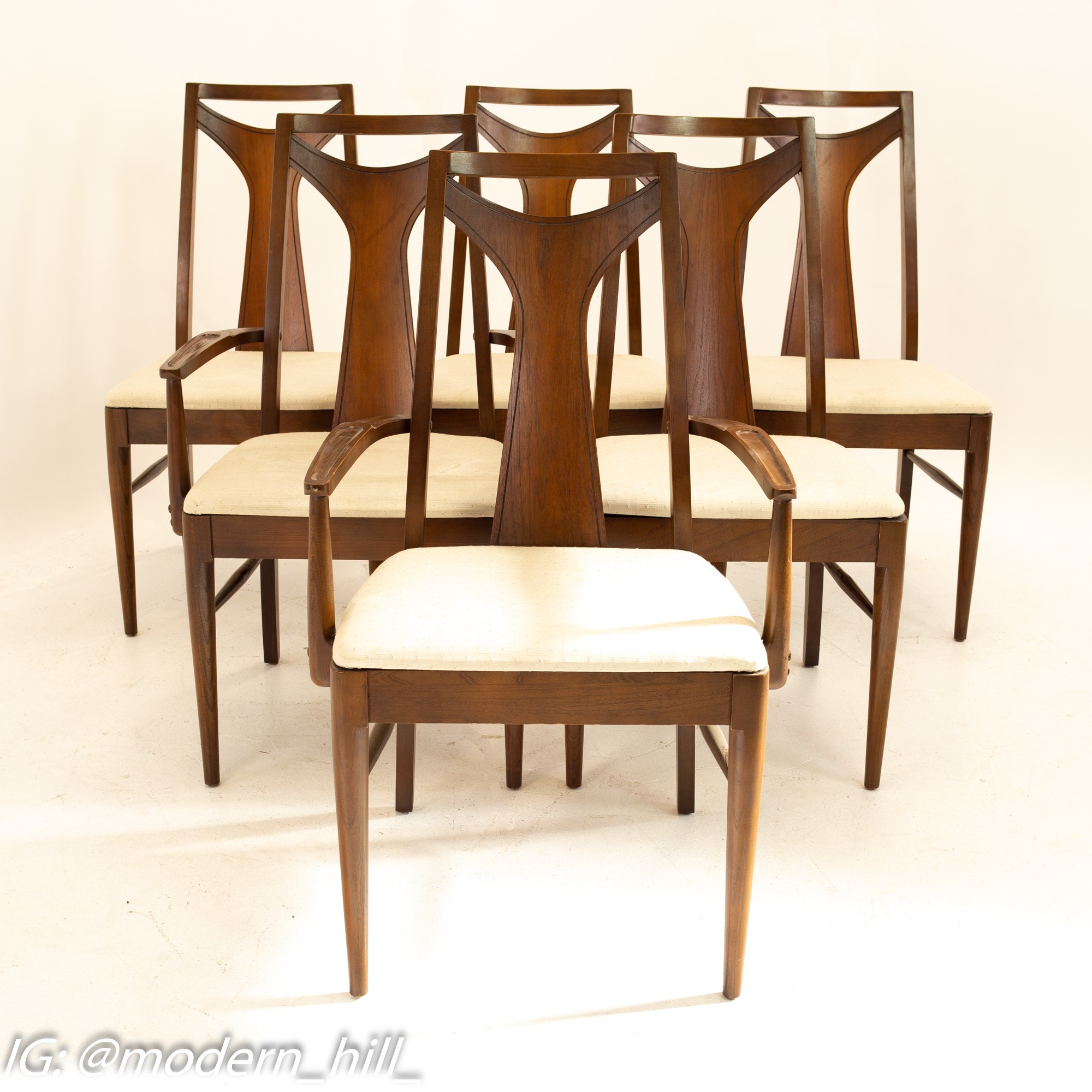 Images | Mid Century Modern Furniture - Mid Century Furniture Chicago Kent Coffey Perspecta Mid Century Dining Chairs - Set of 6