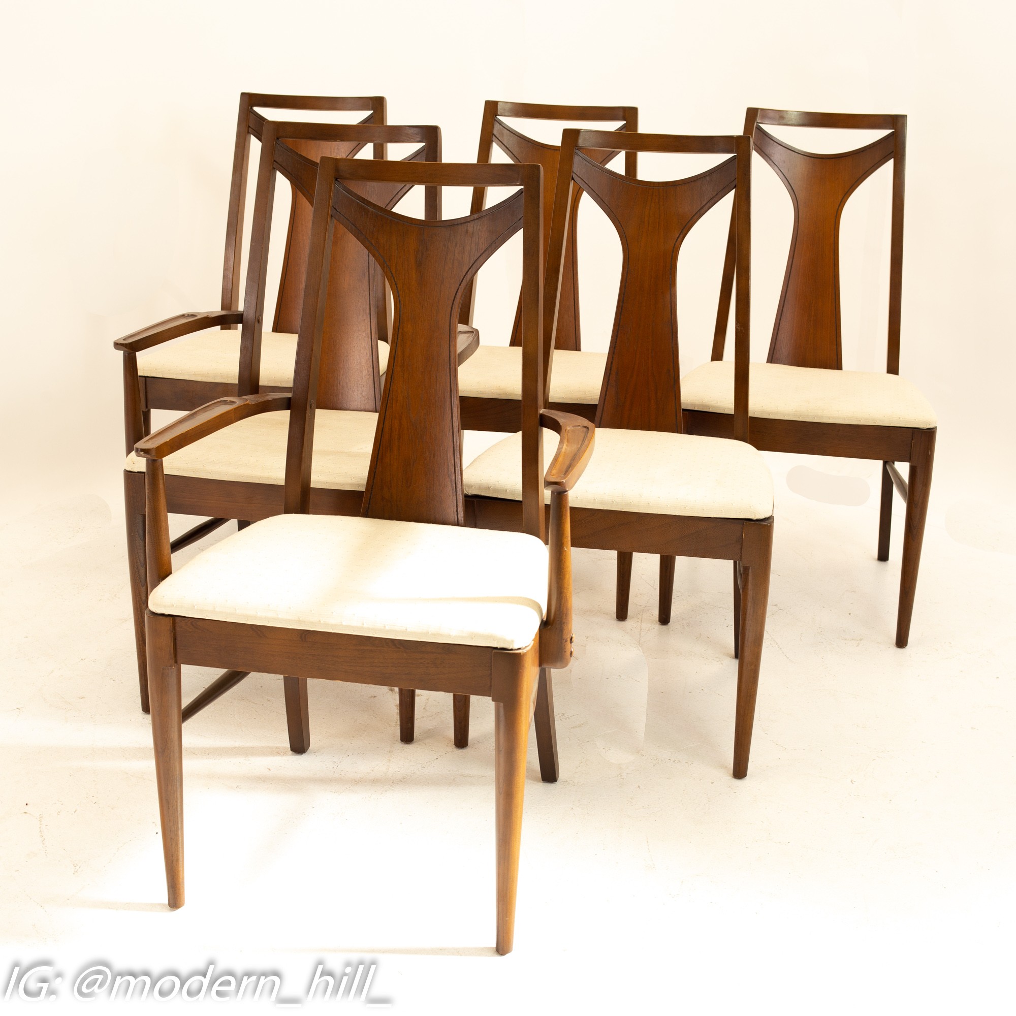 Images | Mid Century Modern Furniture - Mid Century Furniture Chicago Kent Coffey Perspecta Mid Century Dining Chairs - Set of 6