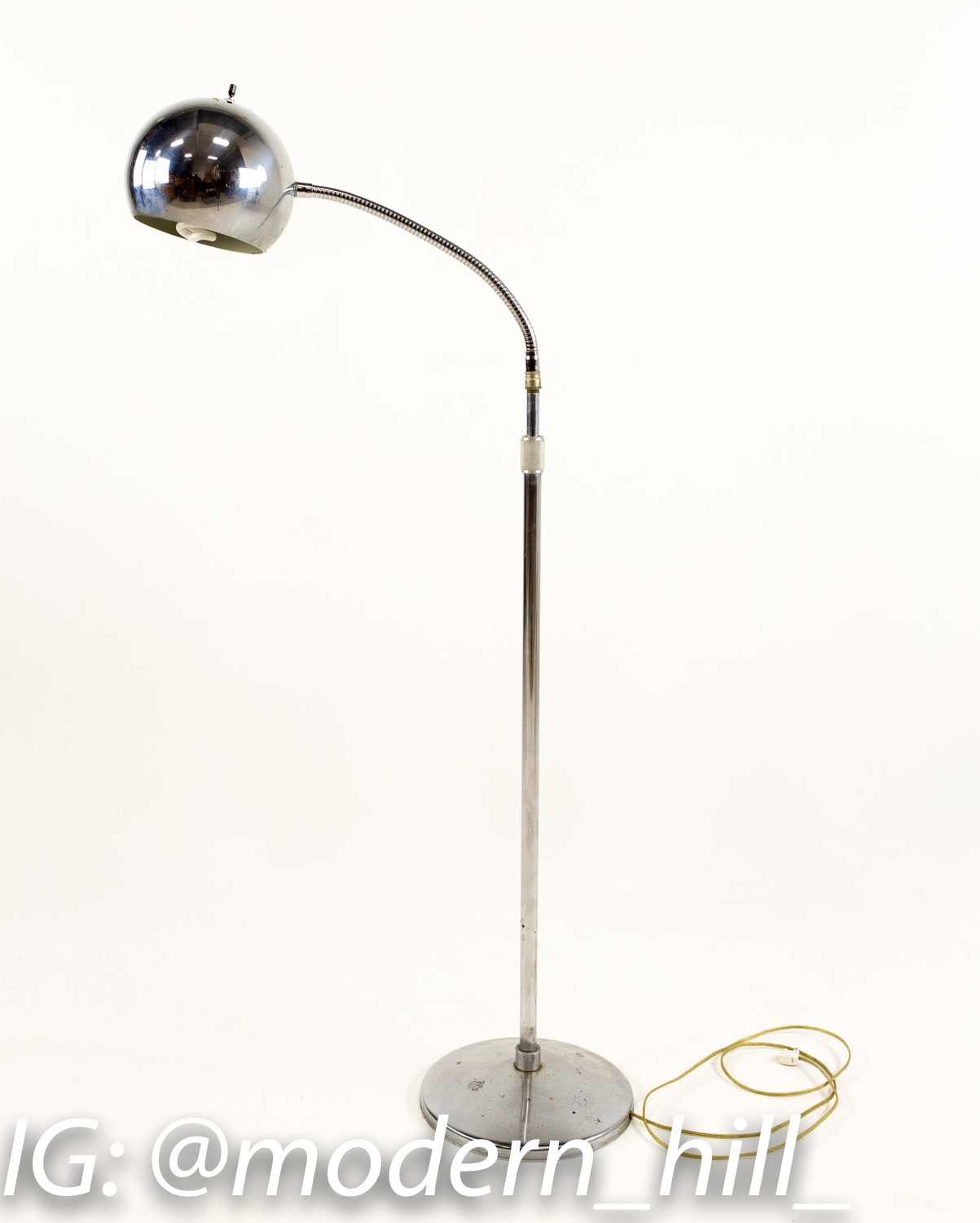 Robert Sonneman Style Mic Stand Floor Lamp