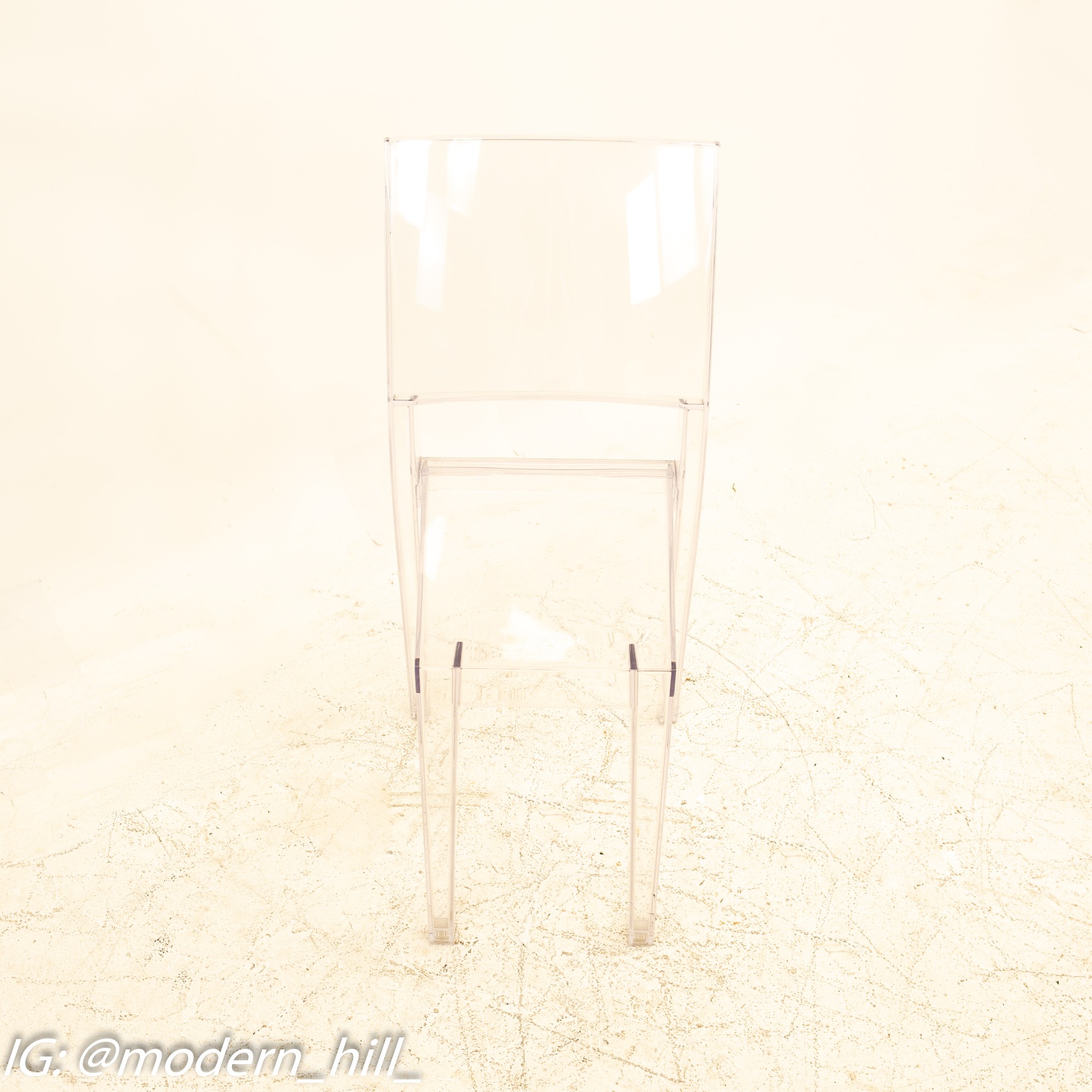 Images | Mid Century Modern Furniture - Mid Century Furniture Chicago Philippe Starck for Kartell La Marie Mid Century Clear Acrylic Dining Chairs - Set of 4