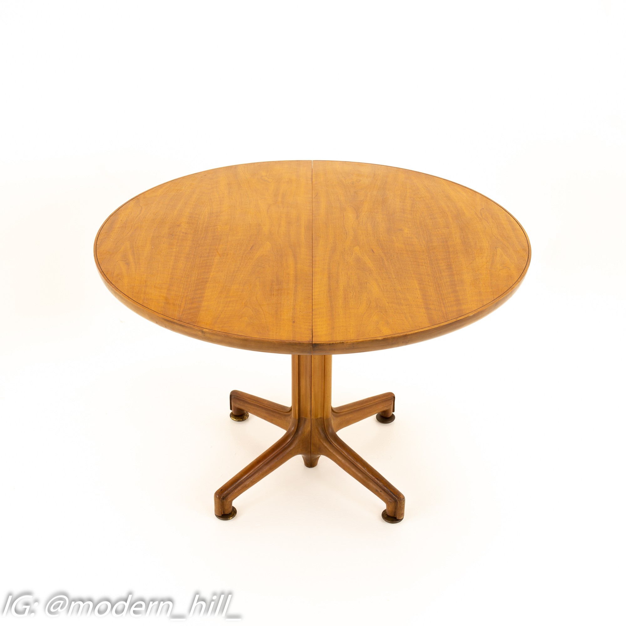 Images | Mid Century Modern Furniture - Mid Century Furniture Chicago Mid Century Round Walnut Dining Table