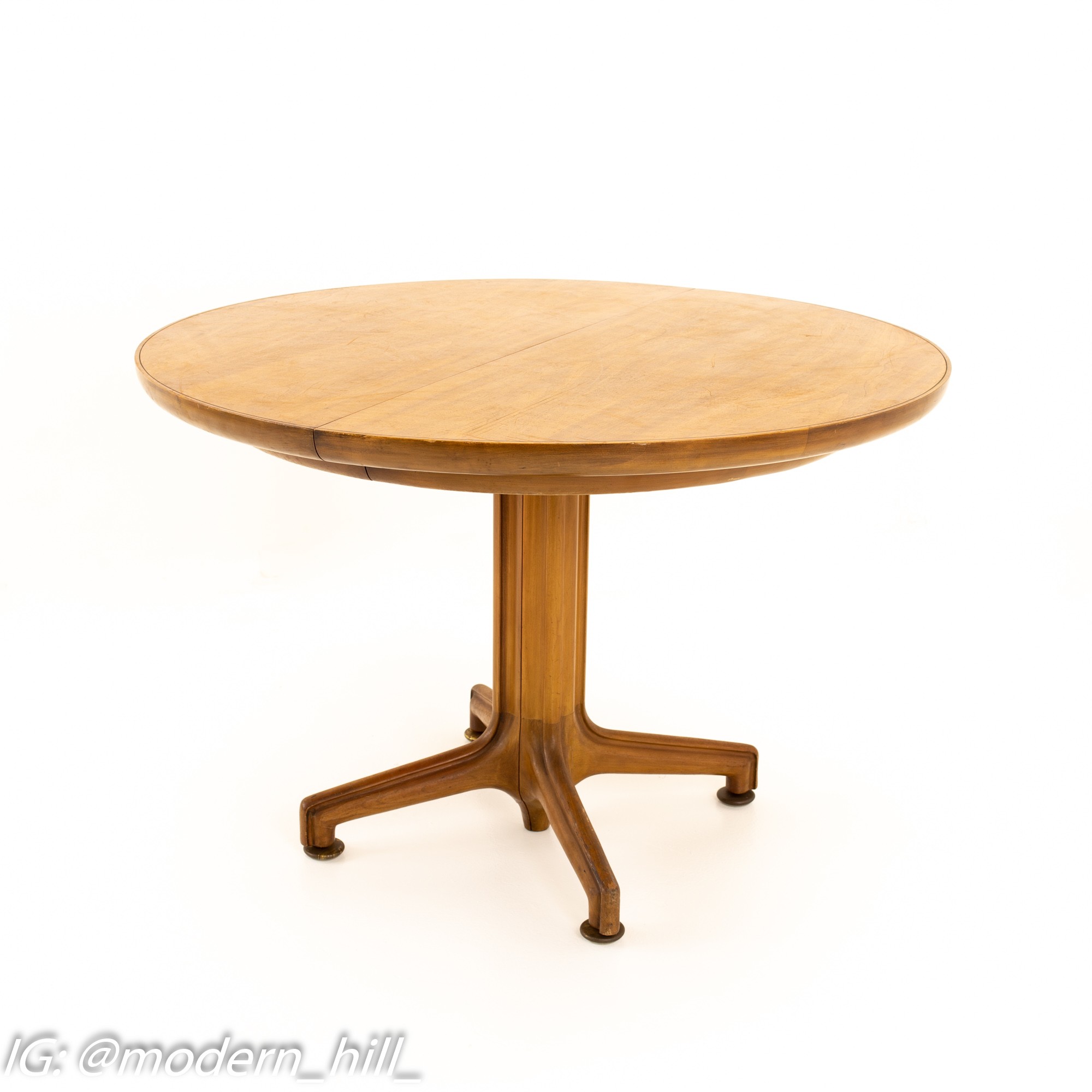 Images | Mid Century Modern Furniture - Mid Century Furniture Chicago Mid Century Round Walnut Dining Table